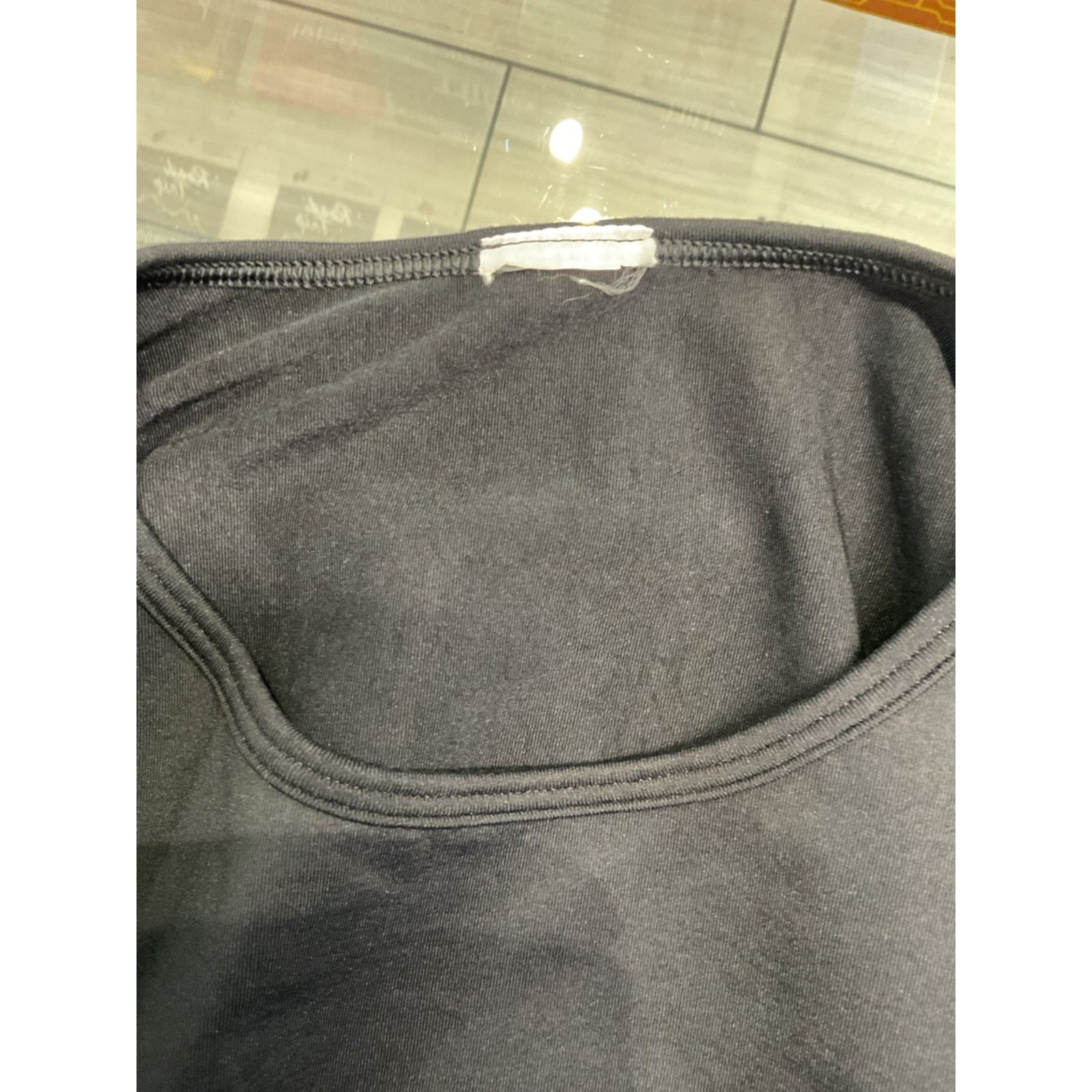 Gymshark Gymshark Black Long Sleeve Cropped Performance Top Size S / US 4 / IT 40 - 3 Thumbnail