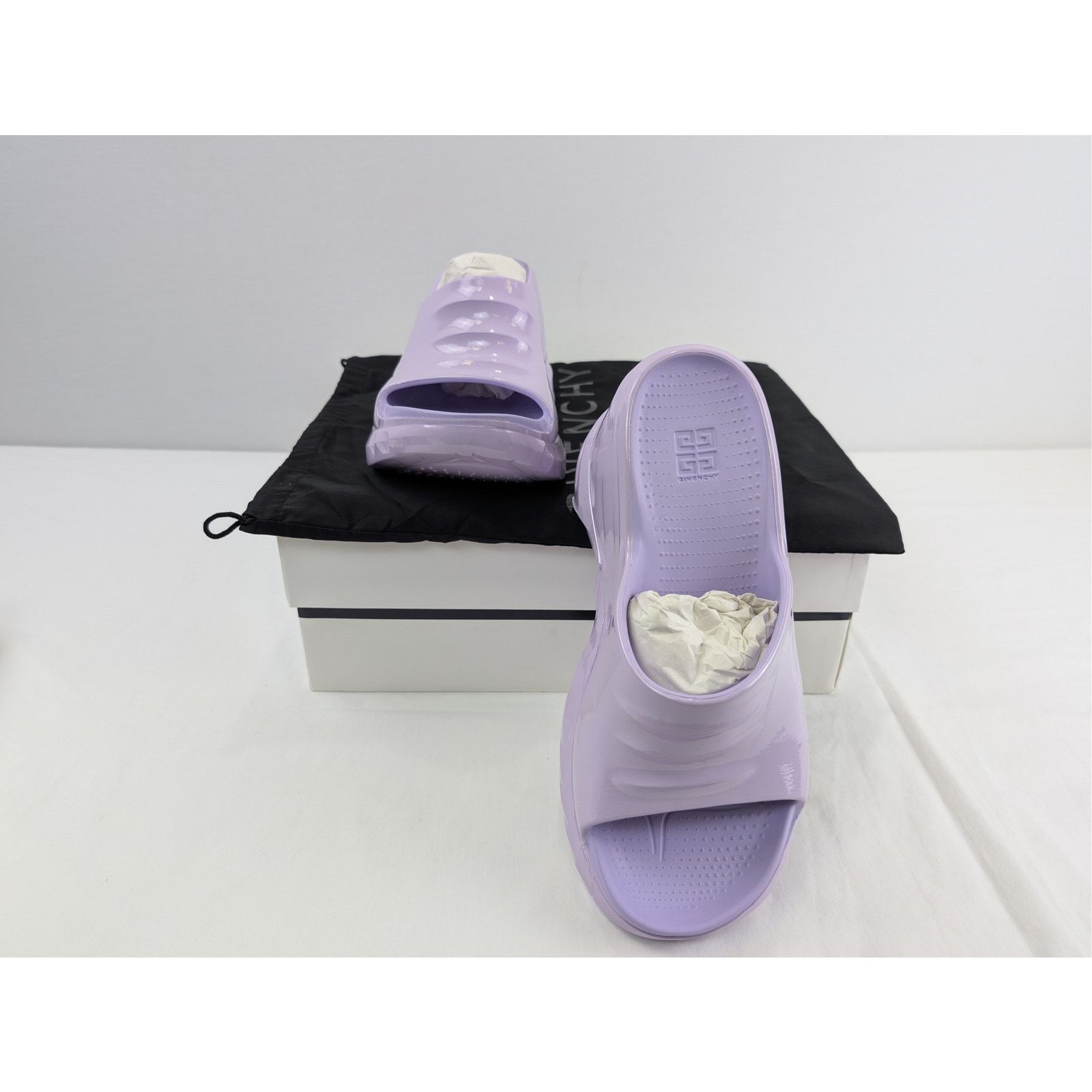 Givenchy o1rshd1 Marshmallow Sandals in Lilac Size US 8 / IT 38 - 16 Thumbnail