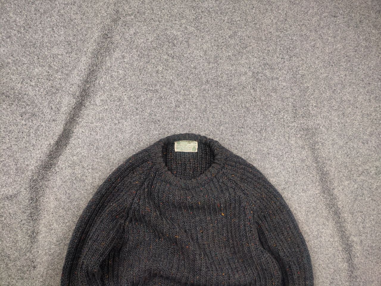 Aran Crafts Vintage 80's Donegal Woollen Knit Wool Sweater Fisherman Size US S / EU 44-46 / 1 - 1 Thumbnail