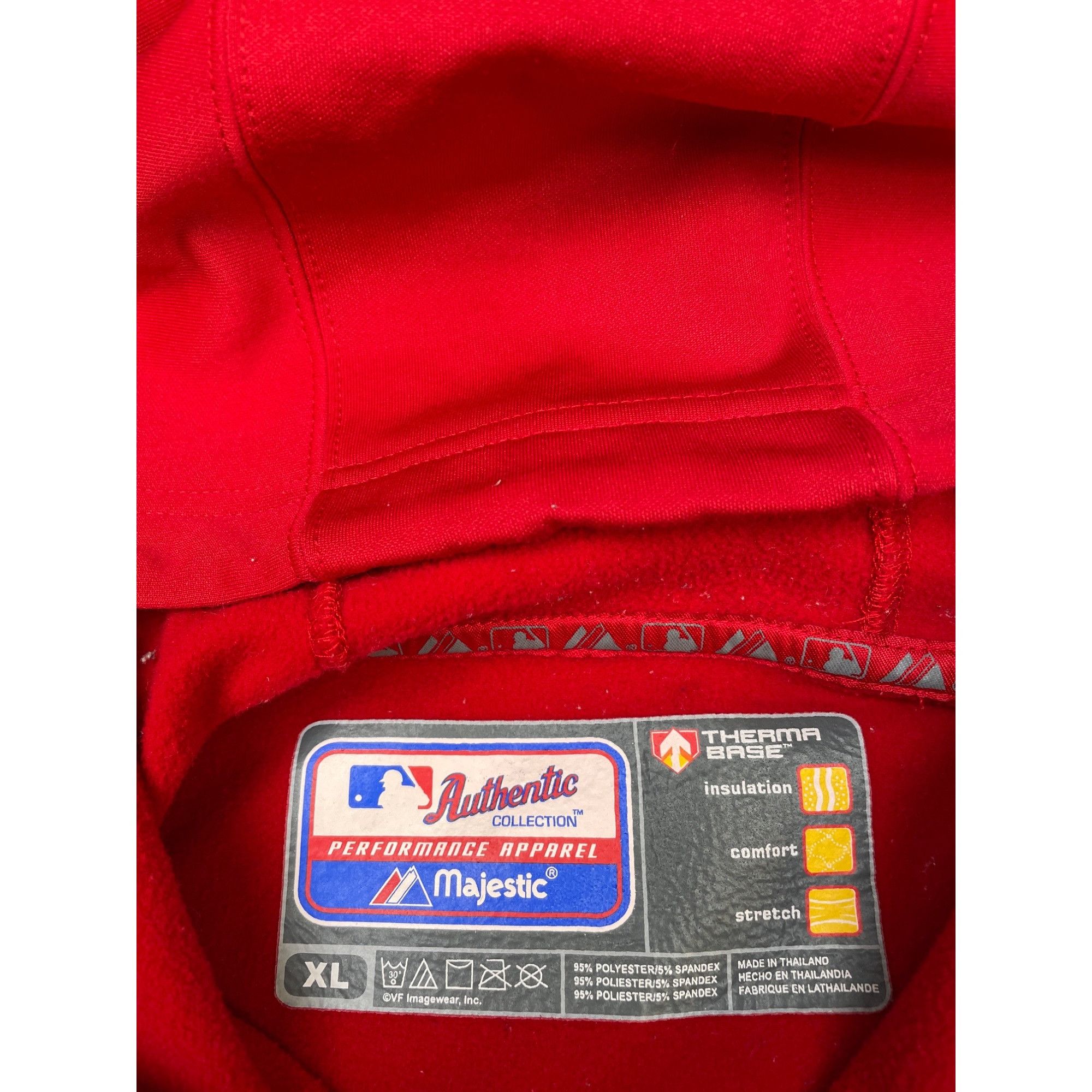 Majestic Majestic Men's Red Phillies 2008 MLB Player Hoodie/ Sweatshi Size US XL / EU 56 / 4 - 6 Thumbnail