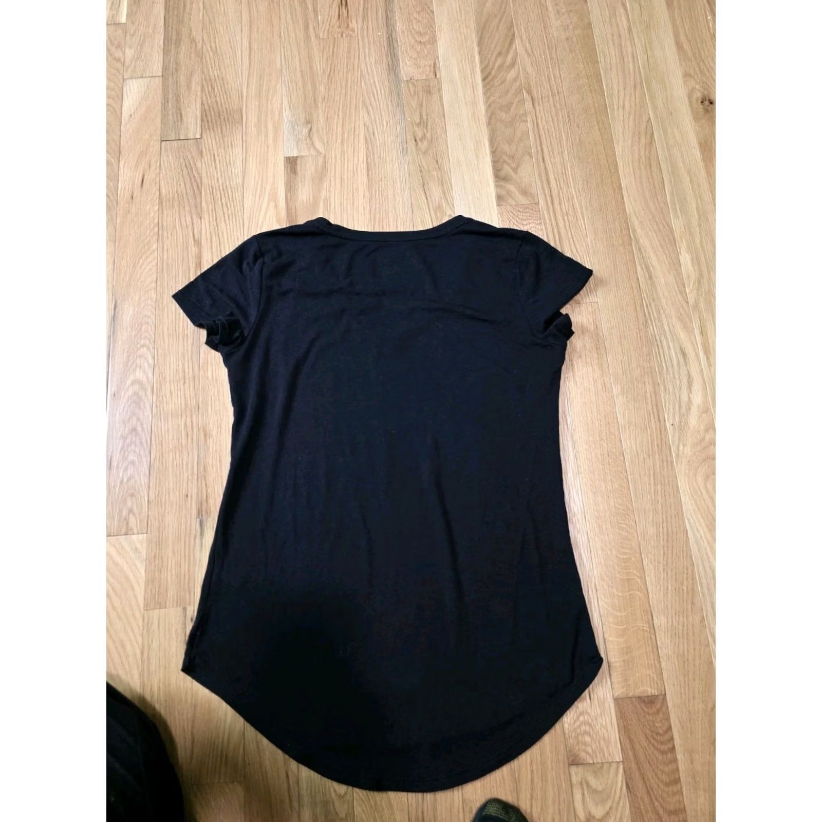 Vintage SO Perfect V-Neck T-Shirt Black S Womens Size S Small V-Neck Size S / US 4 / IT 40 - 7 Thumbnail