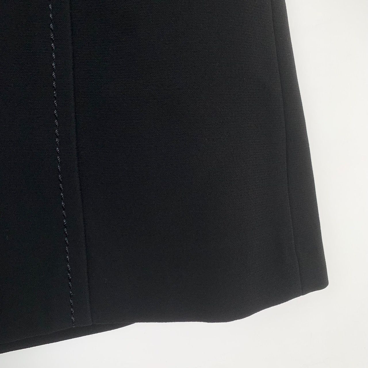 Prada [Prada] Black A-Line Mini Skirt 36 Size 36" / US 14 / IT 50 - 5 Thumbnail