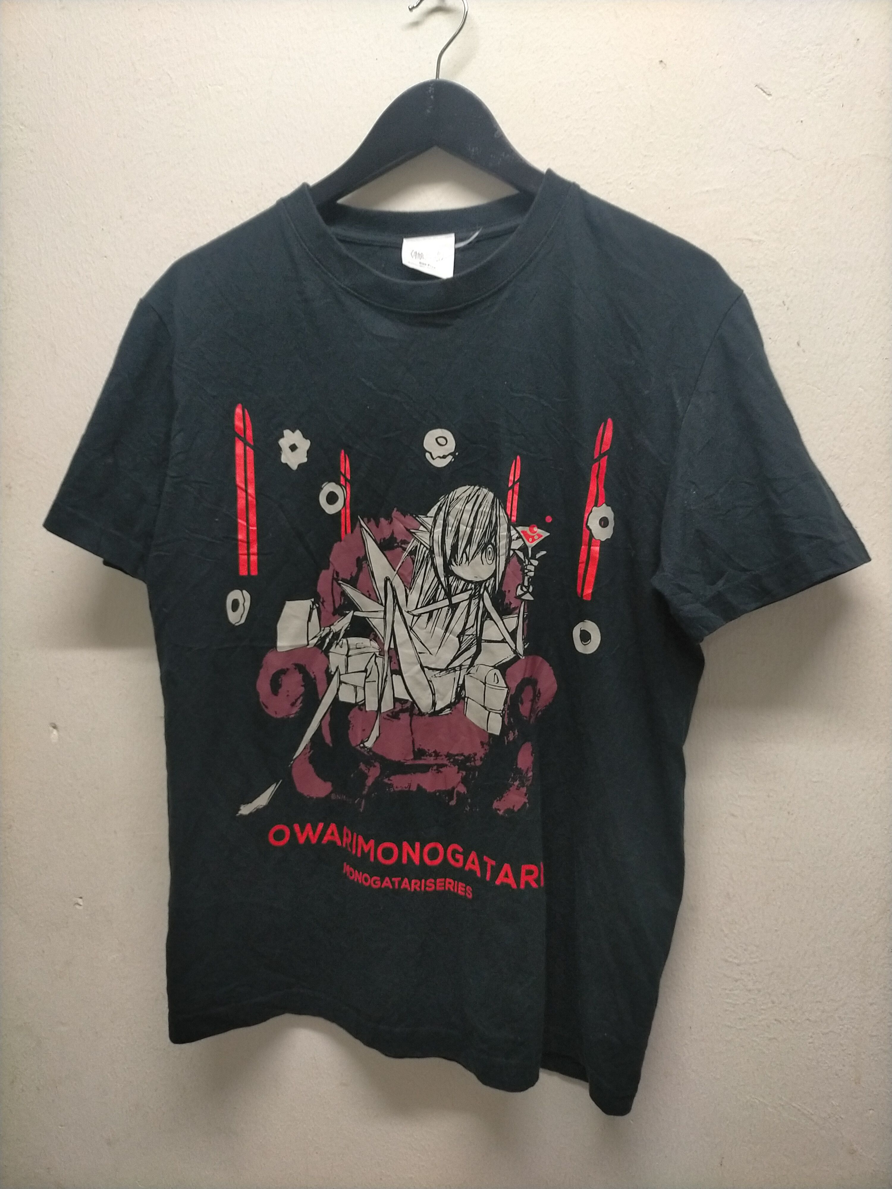 Anime × Japanese Brand Rare Anime Owarimonogatari Monogatari Tshirt Size US M / EU 48-50 / 2 - 3 Thumbnail