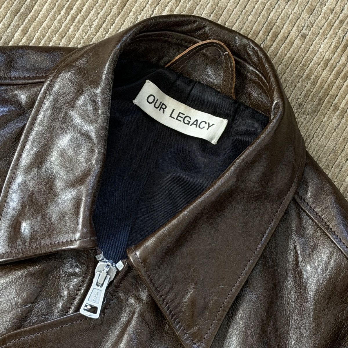 Our Legacy Our Legacy Demon Leather Jacket Size US M / EU 48-50 / 2 - 10 Thumbnail