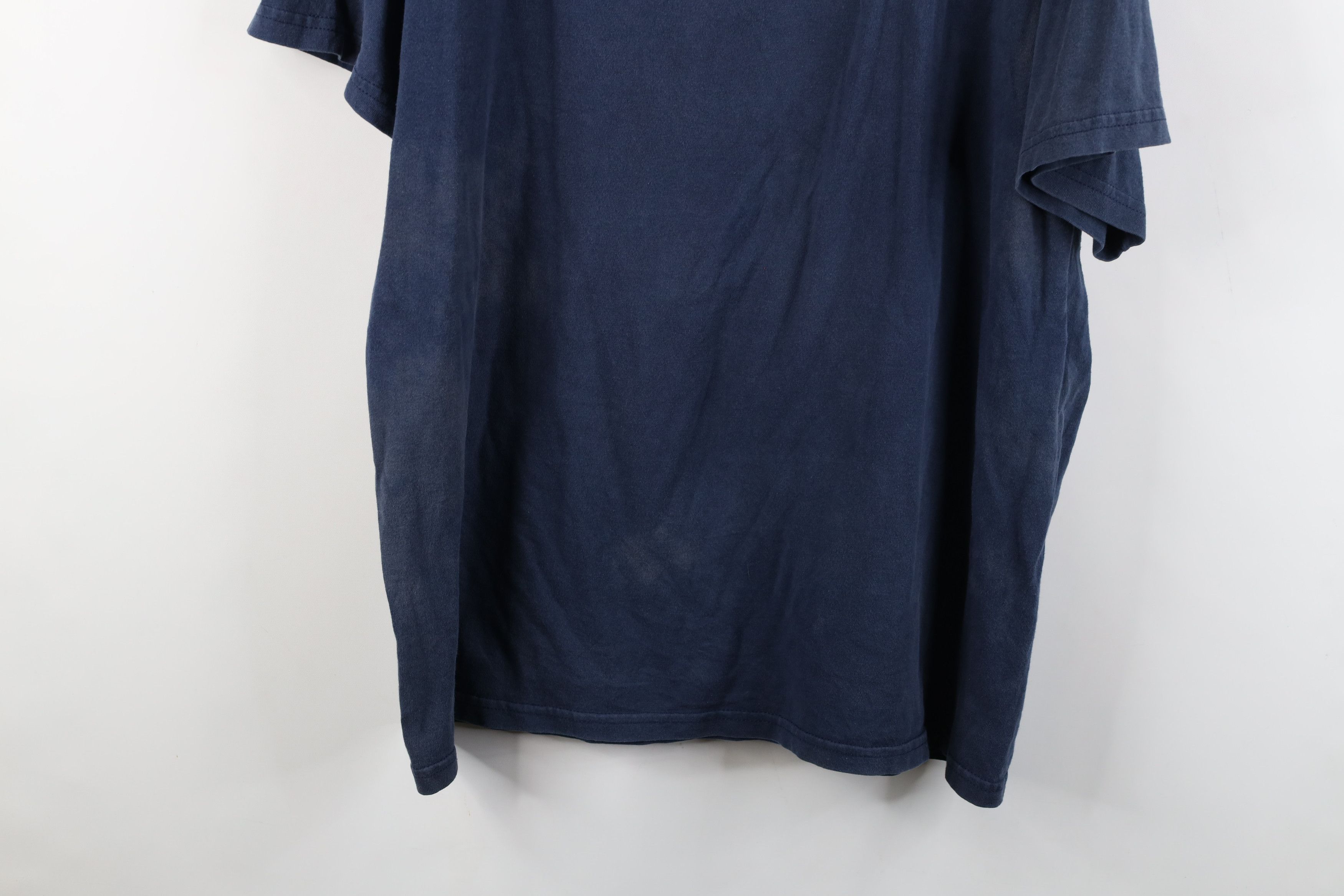 Vintage Vintage 90s MTV Sports Short Sleeve T-Shirt Blue Cotton Size US XL / EU 56 / 4 - 13 Thumbnail