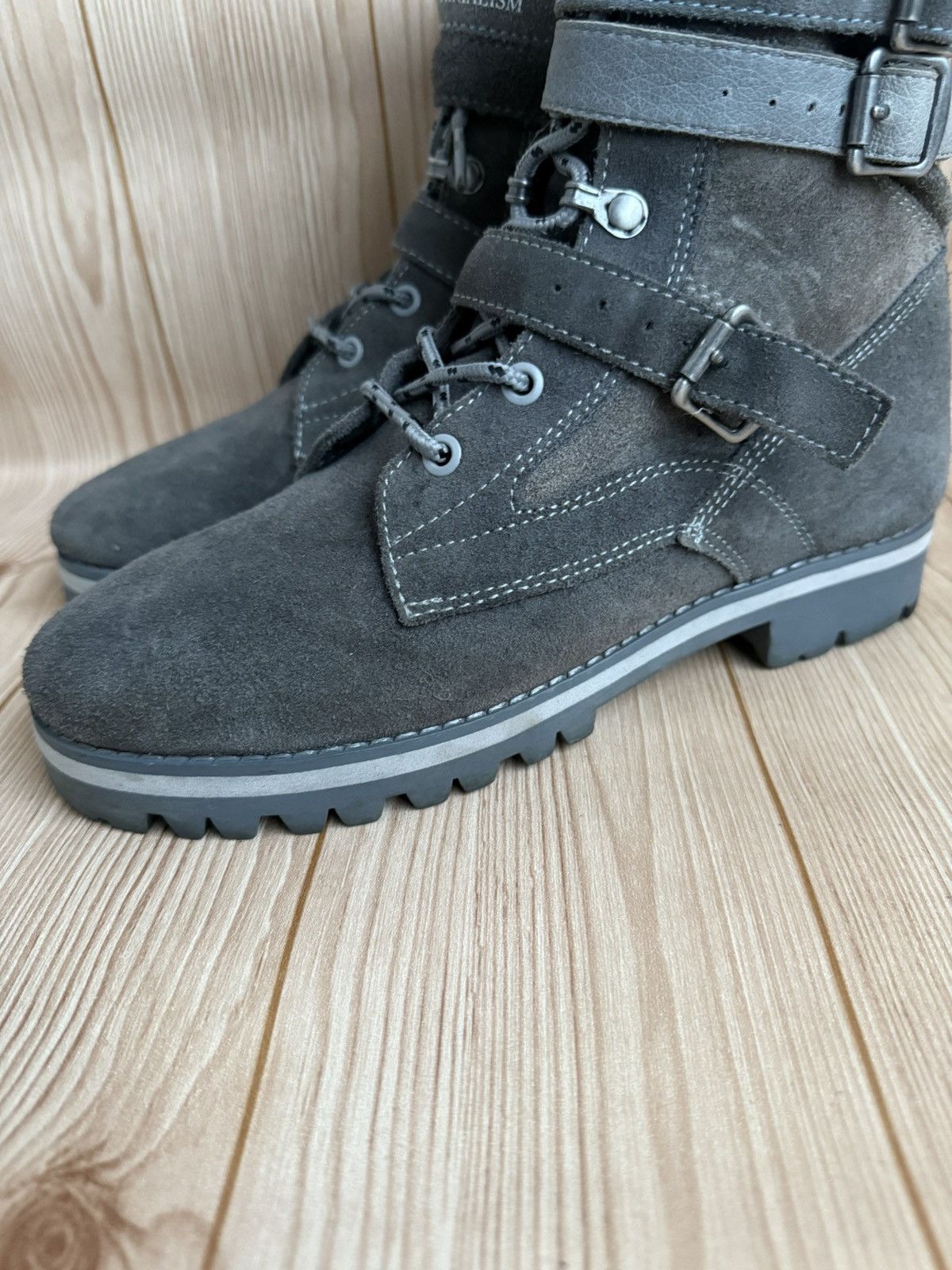 C2H4 × Number (N)ine Combat military boots Size US 7 / EU 40 - 3 Thumbnail