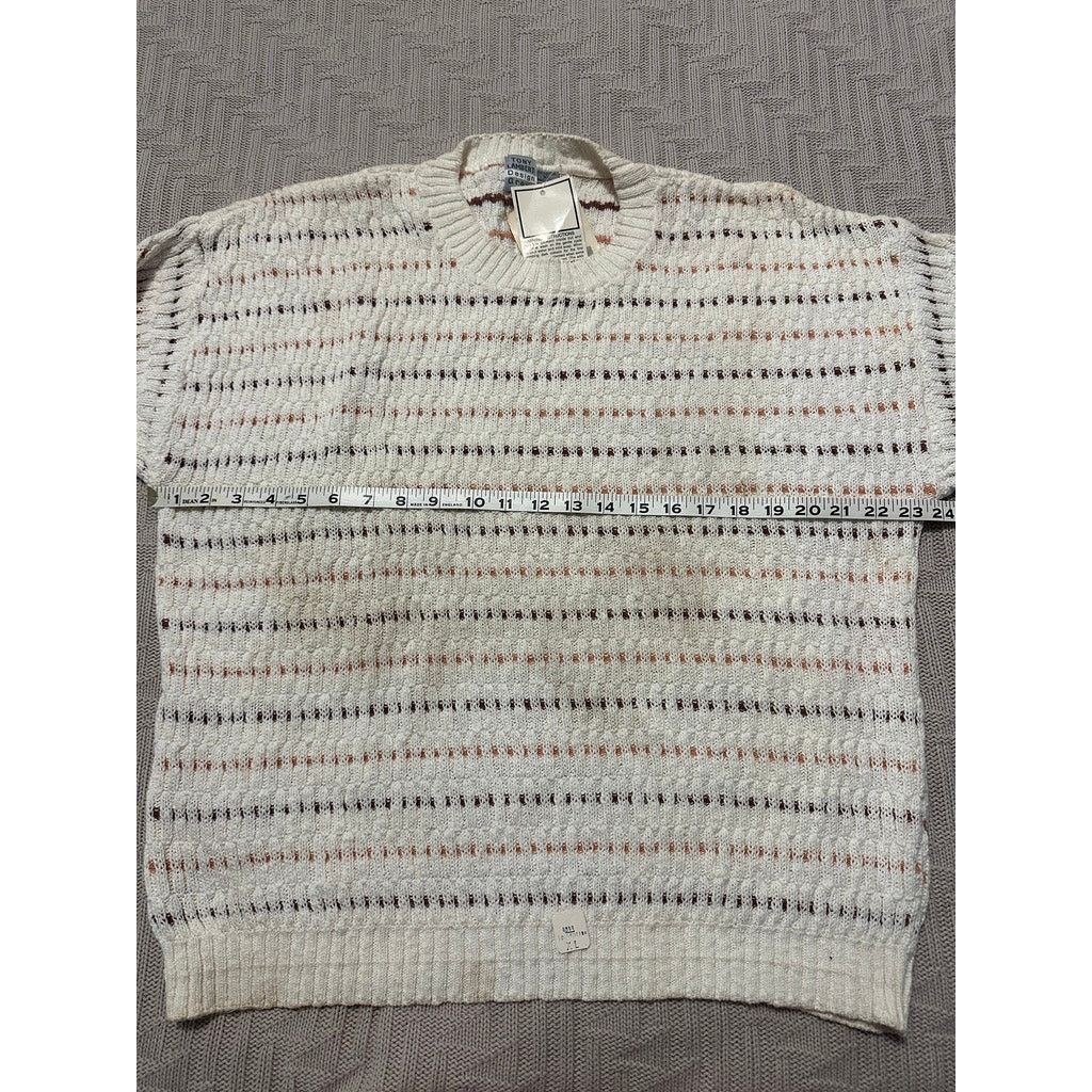 Vintage Vintage Tony Lambert striped cotton sweater size XL NWT Size US XL / EU 56 / 4 - 6 Thumbnail