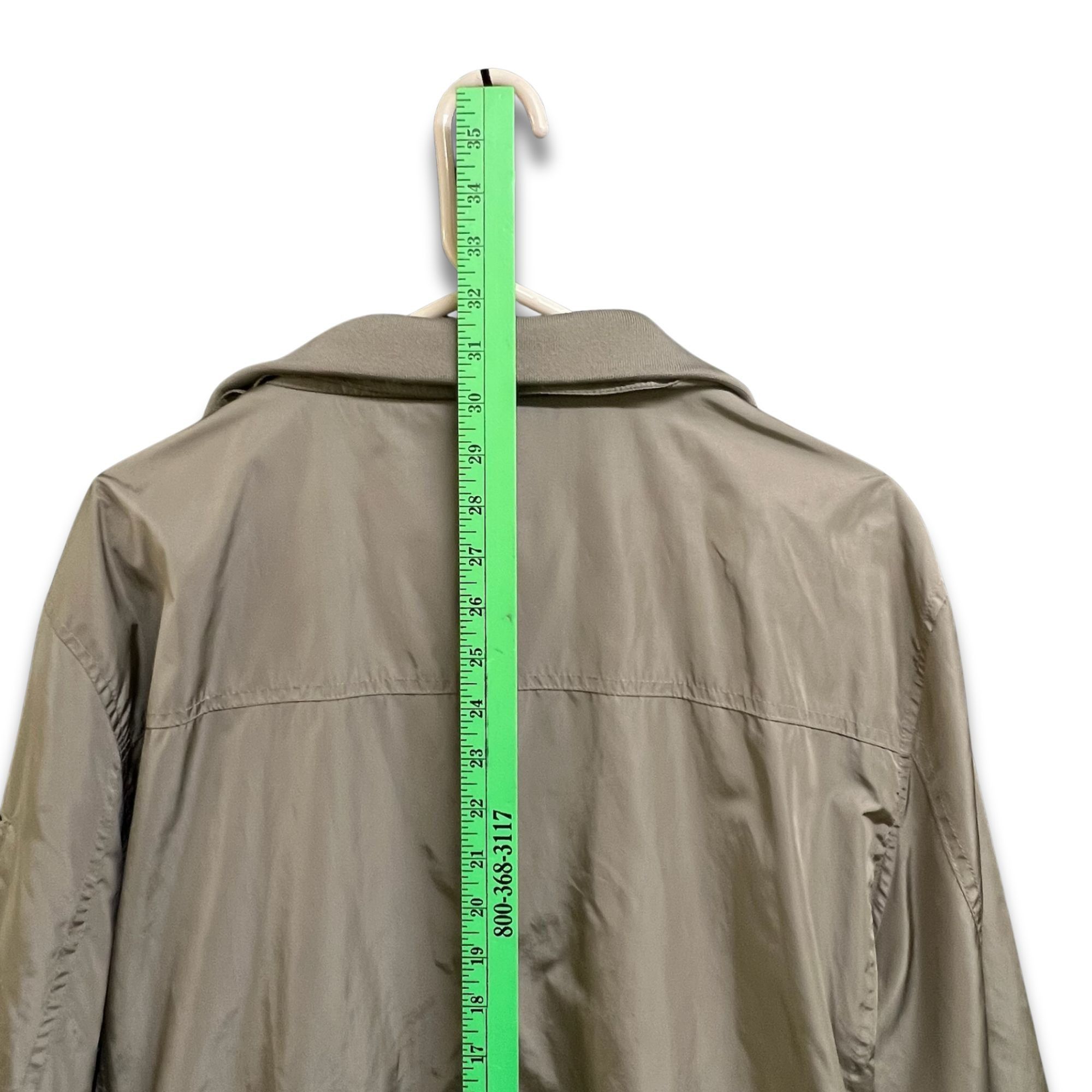 McGregor McGregor Beige Four-Pocket Nylon Jacket With Button Closures Size US L / EU 52-54 / 3 - 10 Thumbnail