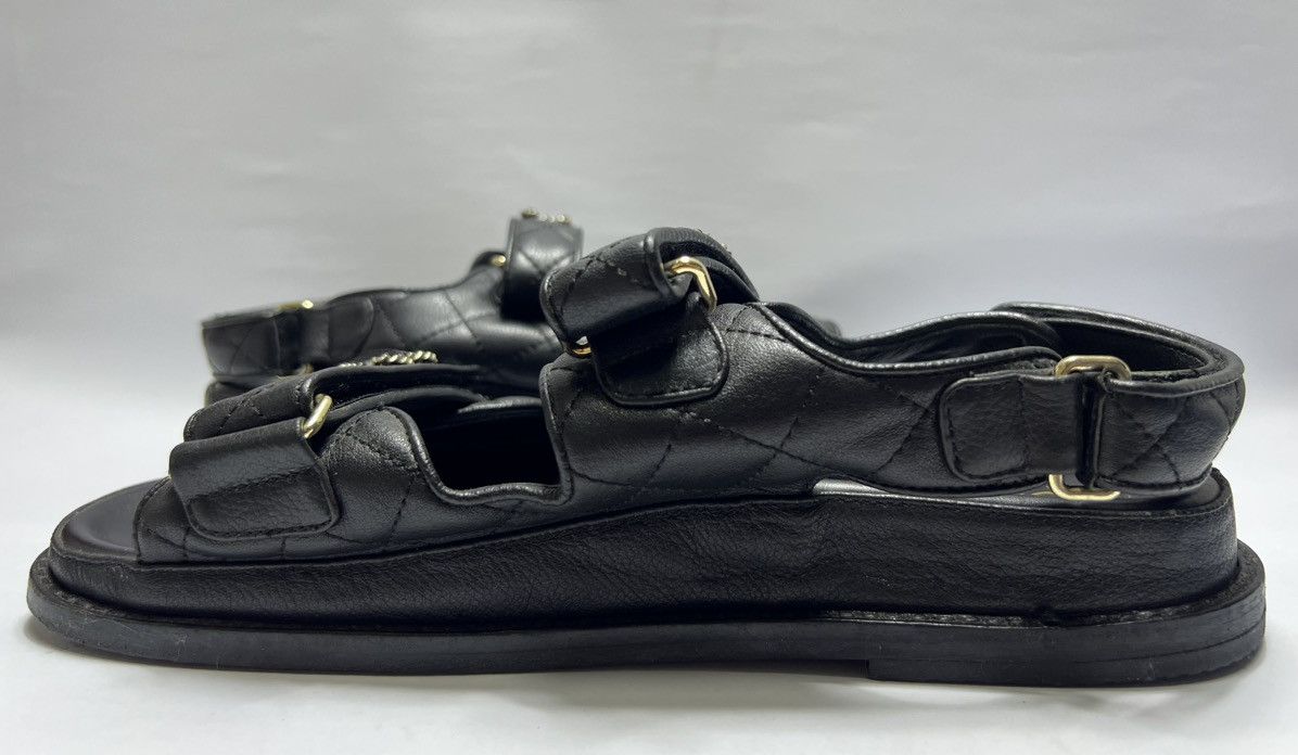 Chanel Chanel - Quilted Dad Sandals Size US 10 / IT 40 - 11 Thumbnail