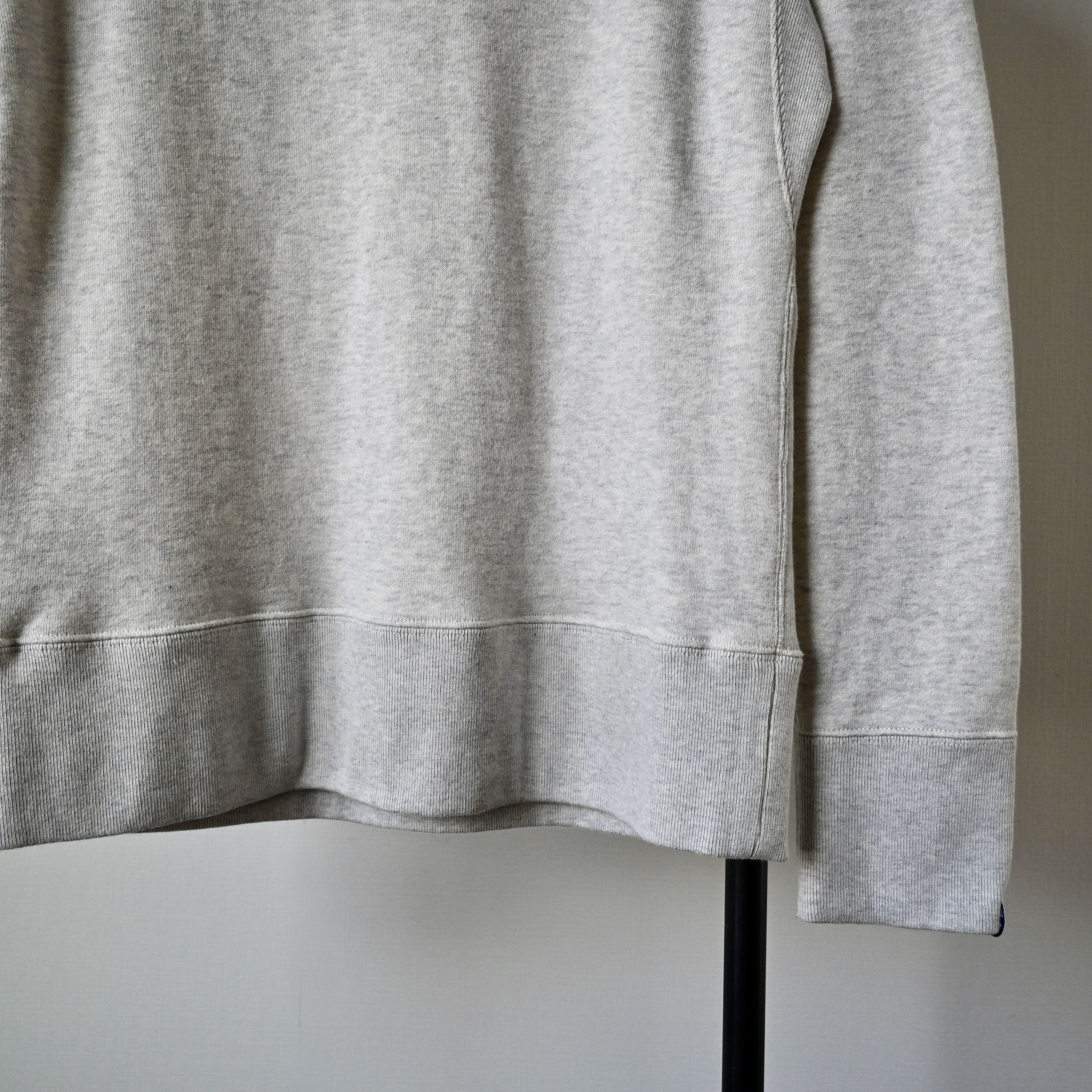 Beams Plus × Loopwheeler Beams Plus x Loopwheeler sweatshirt, oatmeal, made in Japan Size US M / EU 48-50 / 2 - 9 Thumbnail