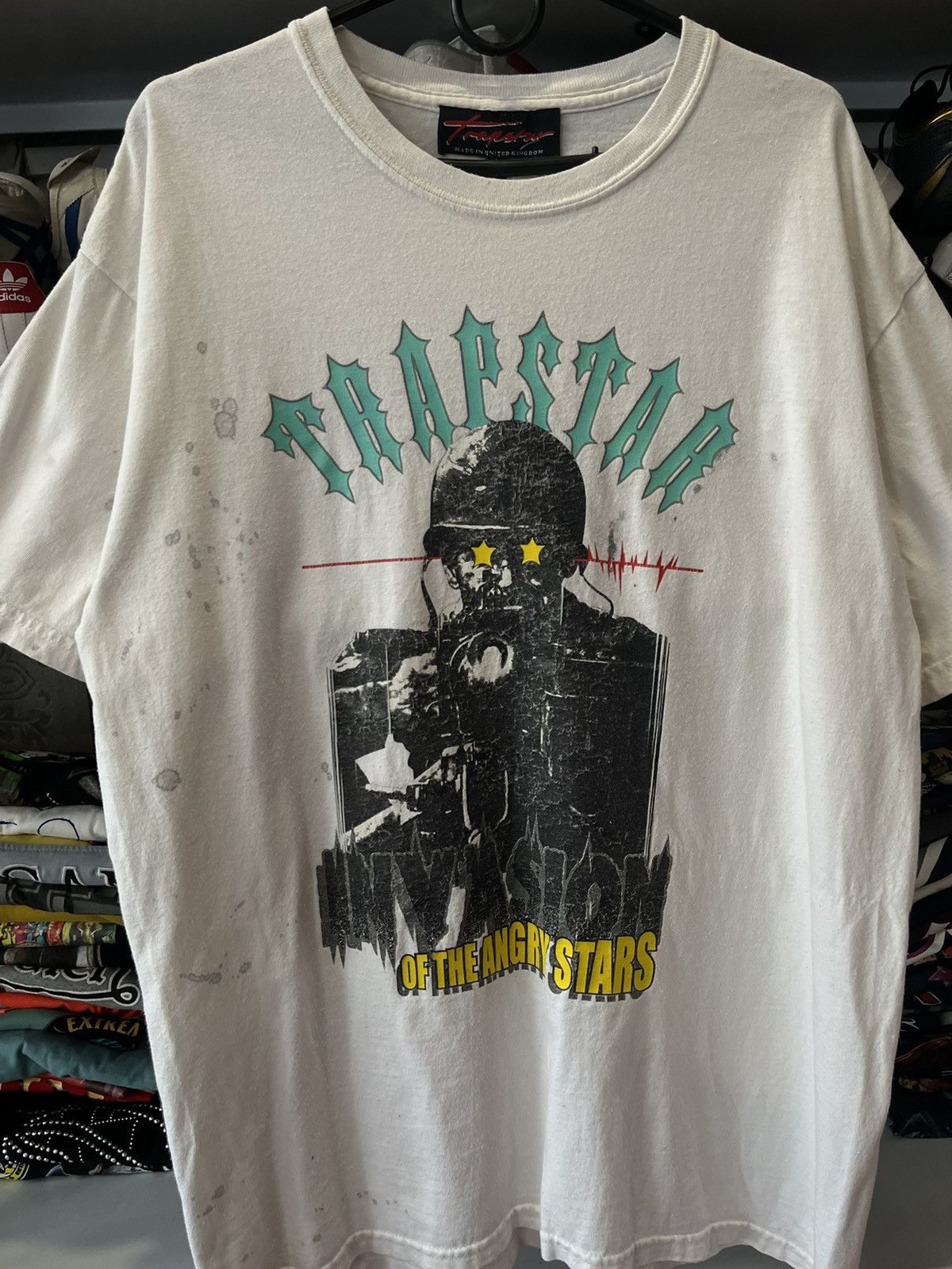 Trapstar London Men's Trapstar London Drill Big Logo Y2K Designer Tee Size US L / EU 52-54 / 3 - 3 Thumbnail