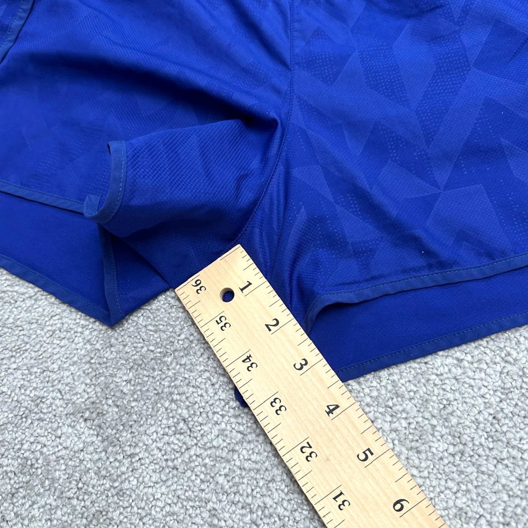 Patagonia Patagonia Active Shorts Women L Royal Blue Lined Athletic Sport Running Size 36" / US 14 / IT 50 - 7 Thumbnail