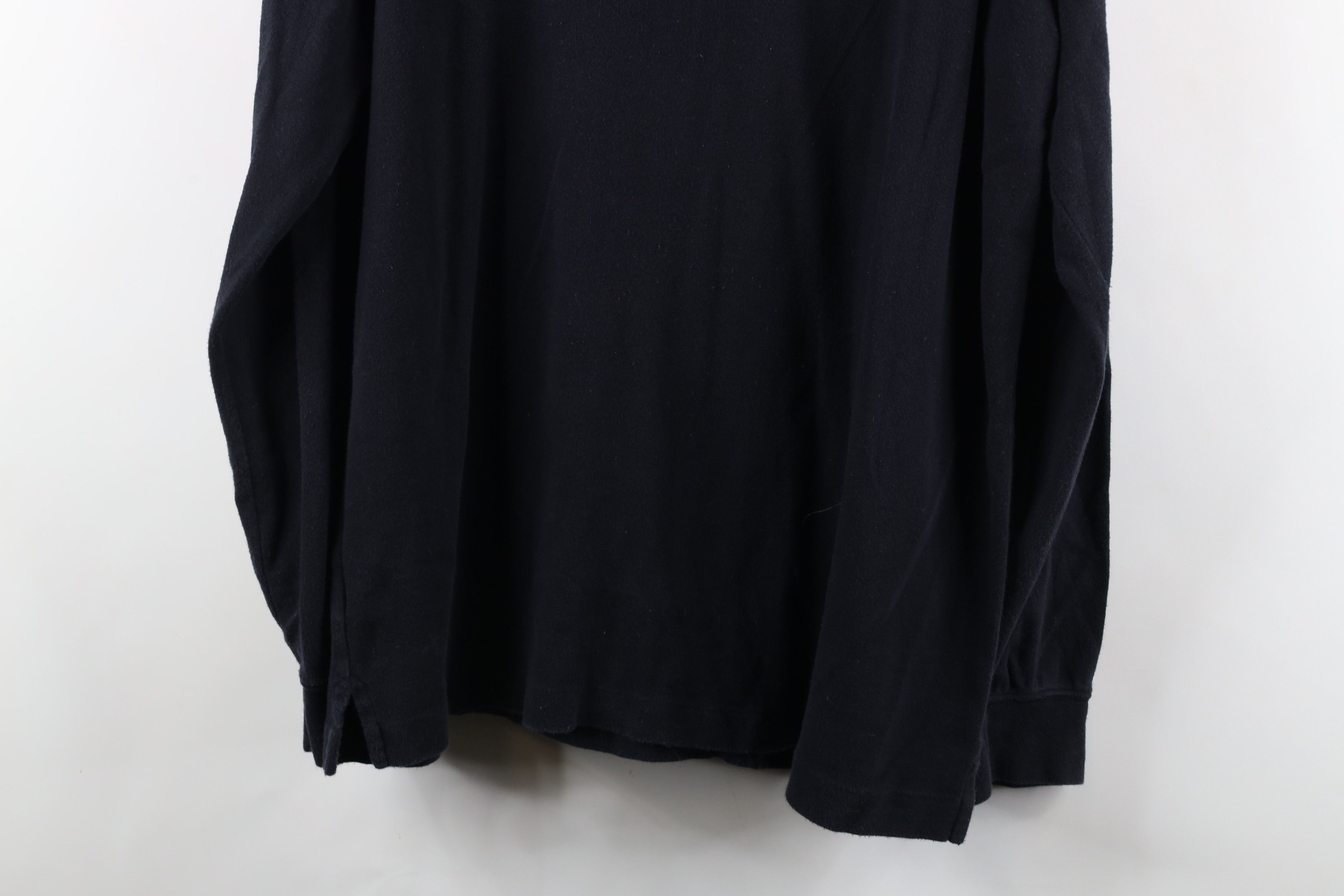 Lands' End × Vintage Vintage 90s Lands End Soft Touch Long Sleeve Polo Shirt Size US L / EU 52-54 / 3 - 9 Thumbnail