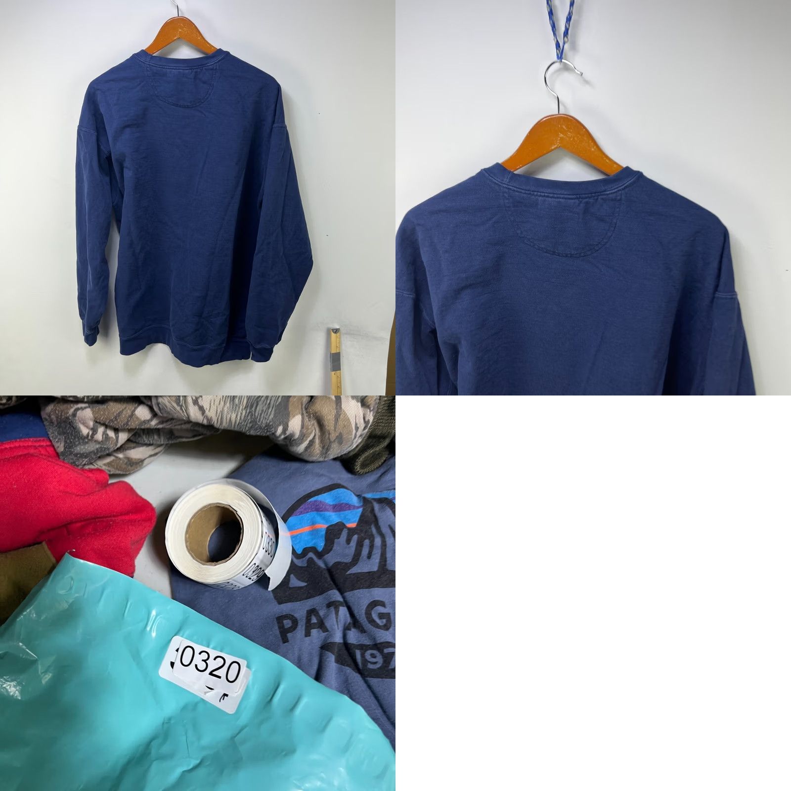 Vintage Taylor Swift Sweatshirt 2XL Hooded Crew Neck Cotton Fleece Pullover Blue Men Long Sleeve Vintage: No Size US XXL / EU 58 / 5 - 8 Thumbnail