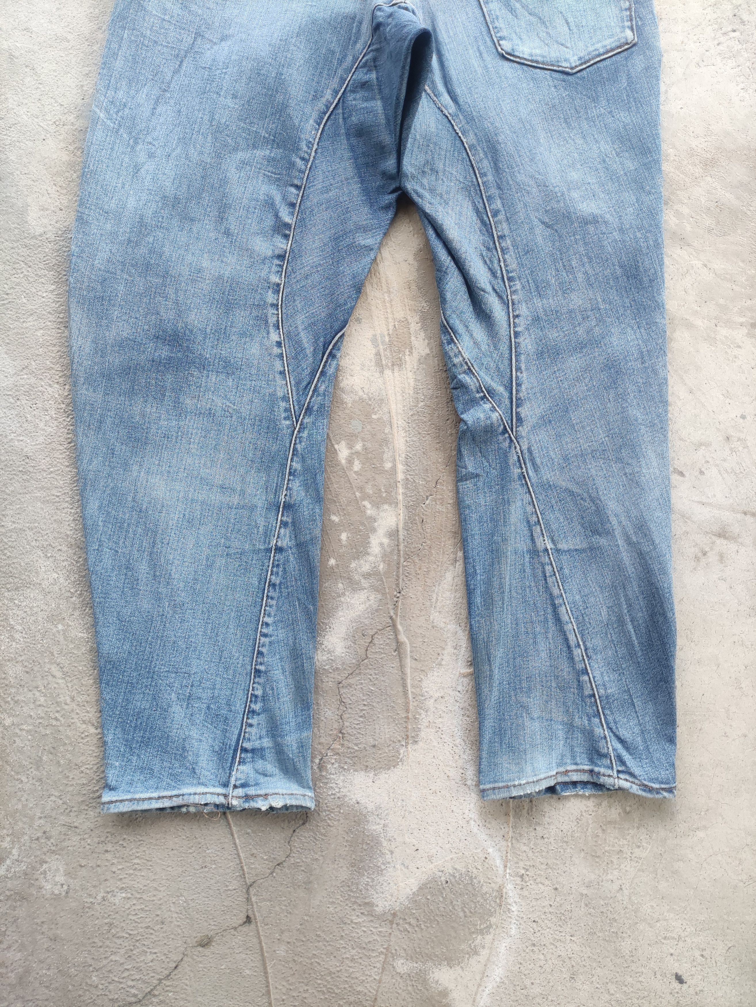 Levi's Vintage Levis Premium Japan Button Jean Distressed Faded Size US 34 / EU 50 - 11 Thumbnail