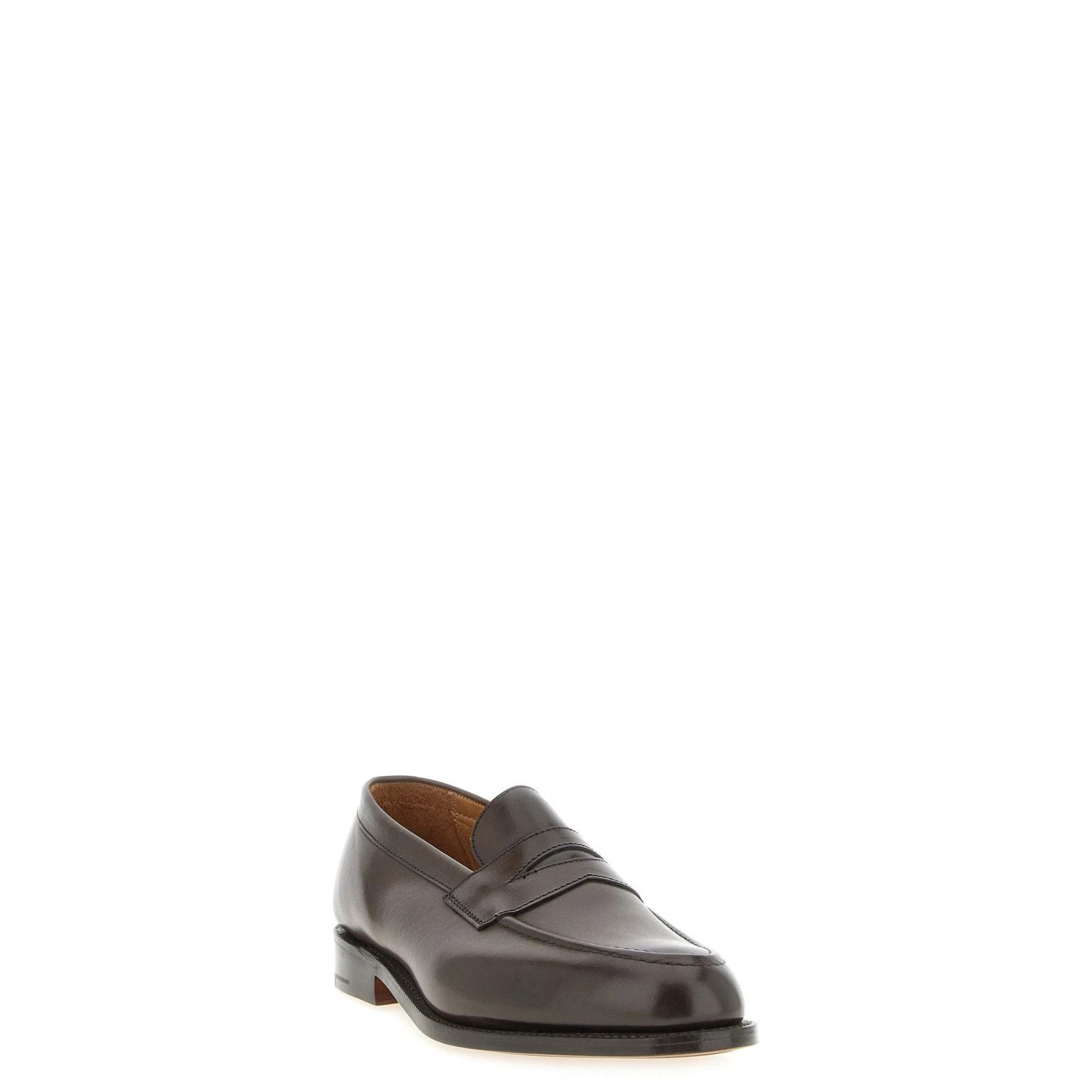 Tricker's Tricker's Haward Brown Leather Loafers New & Authentic (Men' Size US 9.5 / EU 42-43 - 2 Thumbnail
