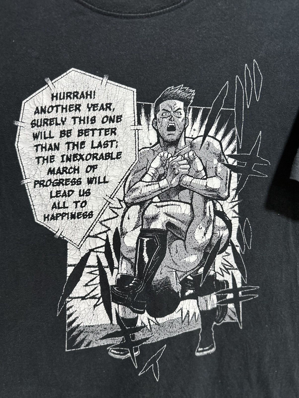 Japanese Brand Vintage Zack Sabre Jr Pro Wrestling Japan Tee Size US L / EU 52-54 / 3 - 2 Thumbnail