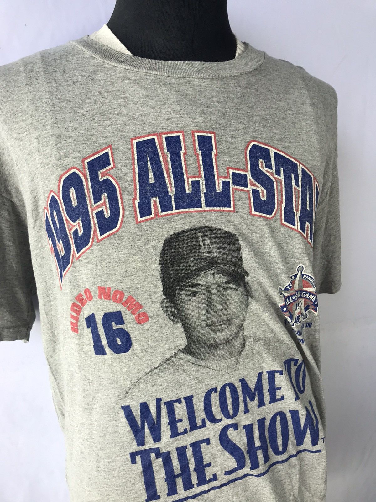 Vintage Vintage all star 1995 baseball lee hideo nomo 3376 Size US XL / EU 56 / 4 - 3 Thumbnail