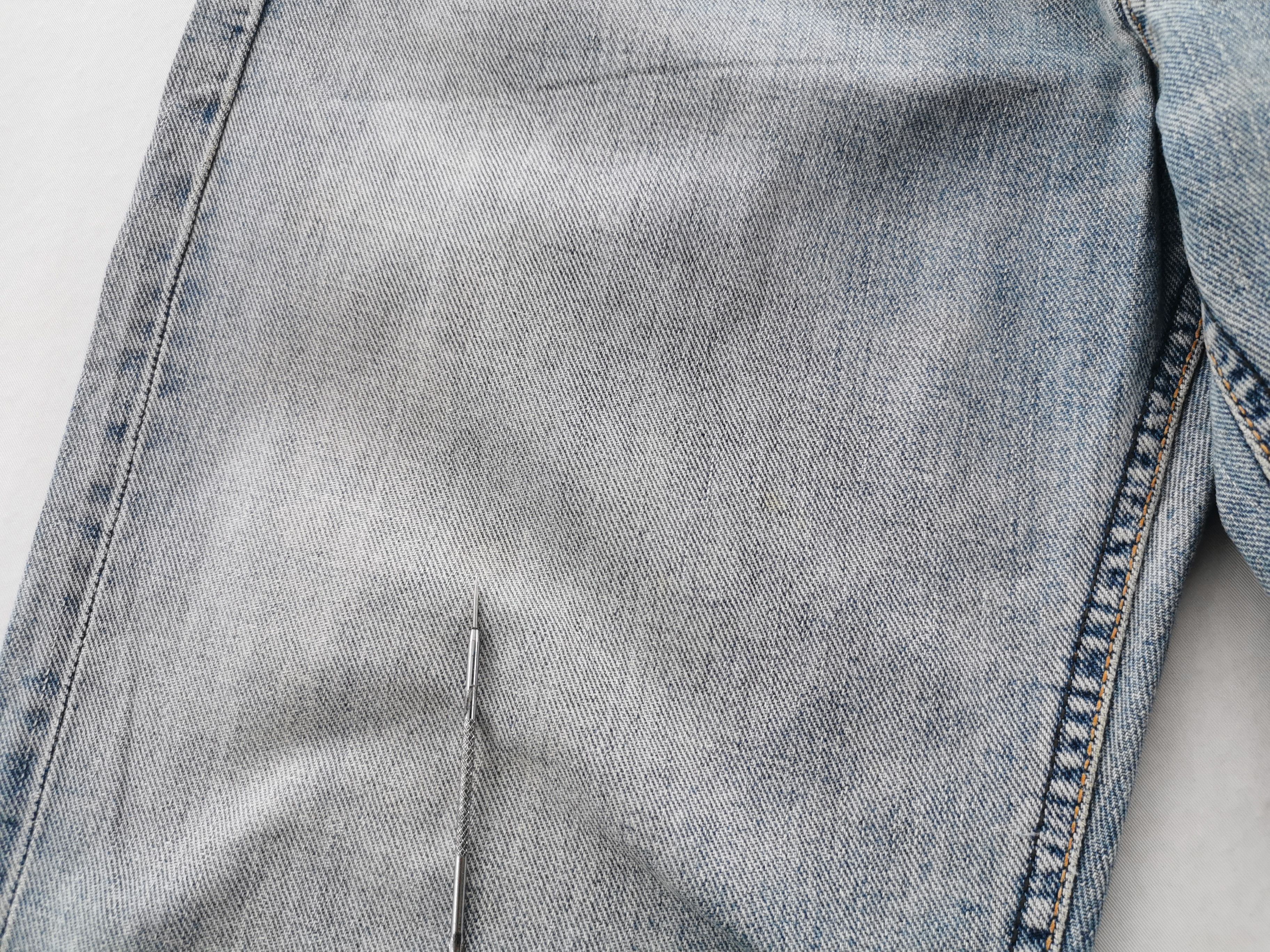 Lee Distressed Vintage 90's Lee Half Selvedge Made In Japan Size US 29 - 10 Thumbnail