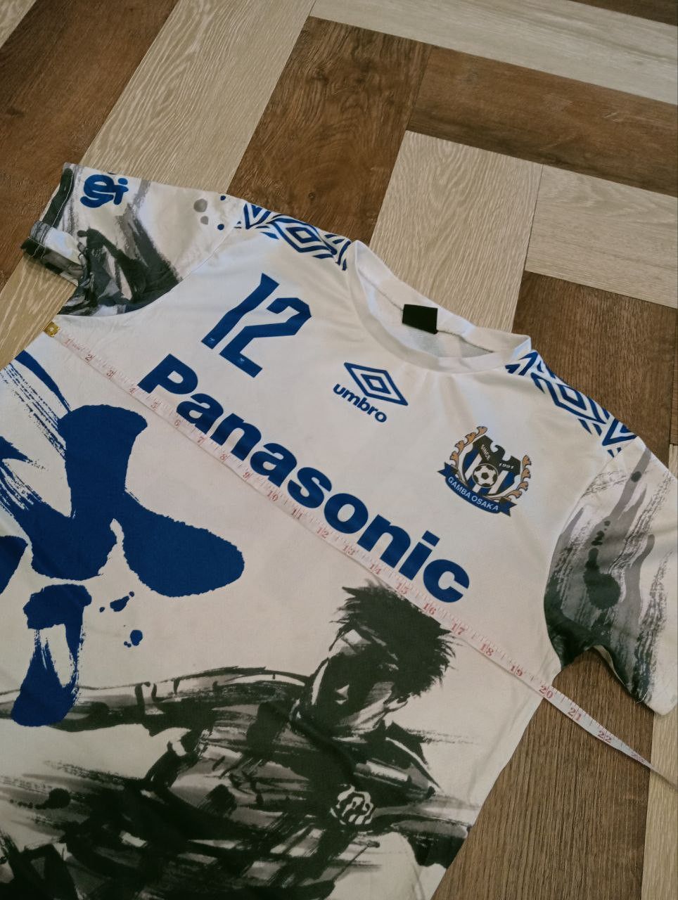 Japanese Brand GAMBA OSAKA JAPAN LEAGUE by UMBRO JERSEY Size US M / EU 48-50 / 2 - 16 Thumbnail