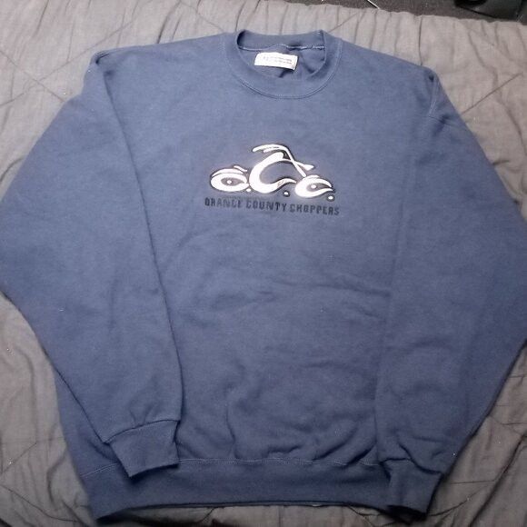 Vintage Vintage Y2K Orange County Choppers Crewneck Sweatshirt Size US XXL / EU 58 / 5 - 2 Thumbnail