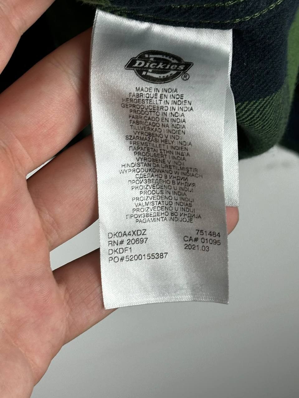 Dickies Dickies Heavy Flannel Check Shirt Size XXL Size US XXL / EU 58 / 5 - 10 Thumbnail