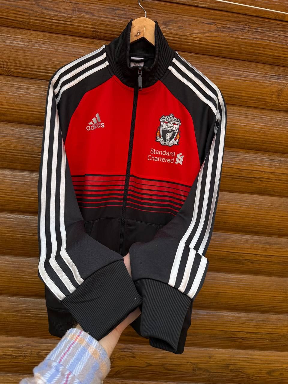 Adidas LIVERPOOL 2011/2012 FOOTBALL TRAINING JACKET ADIDAS SIZE M Size US M / EU 48-50 / 2 - 3 Thumbnail