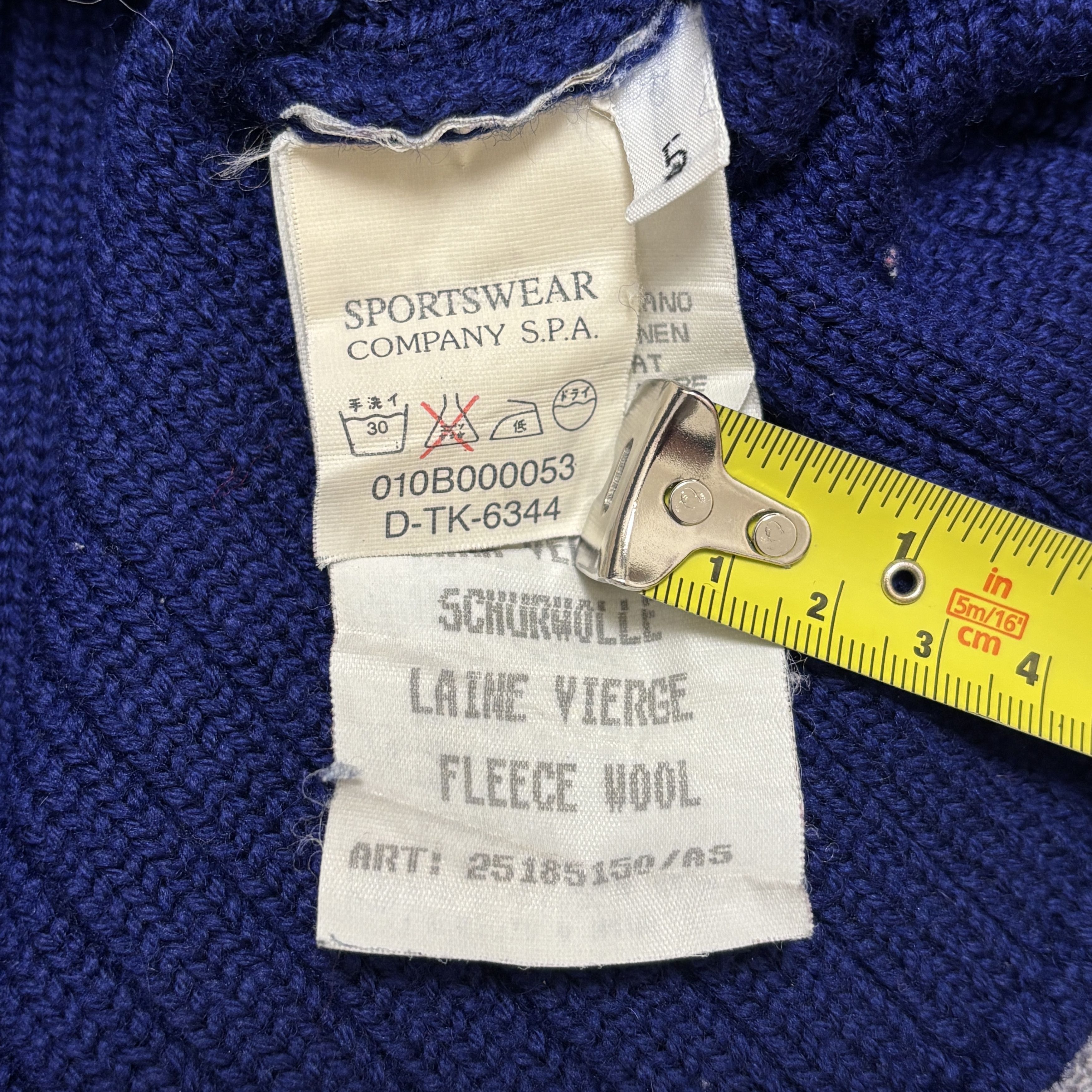 C.P. Company Vintage 90s CP Company Sweater Knit Jumper Made In Italy Size US L / EU 52-54 / 3 - 9 Thumbnail