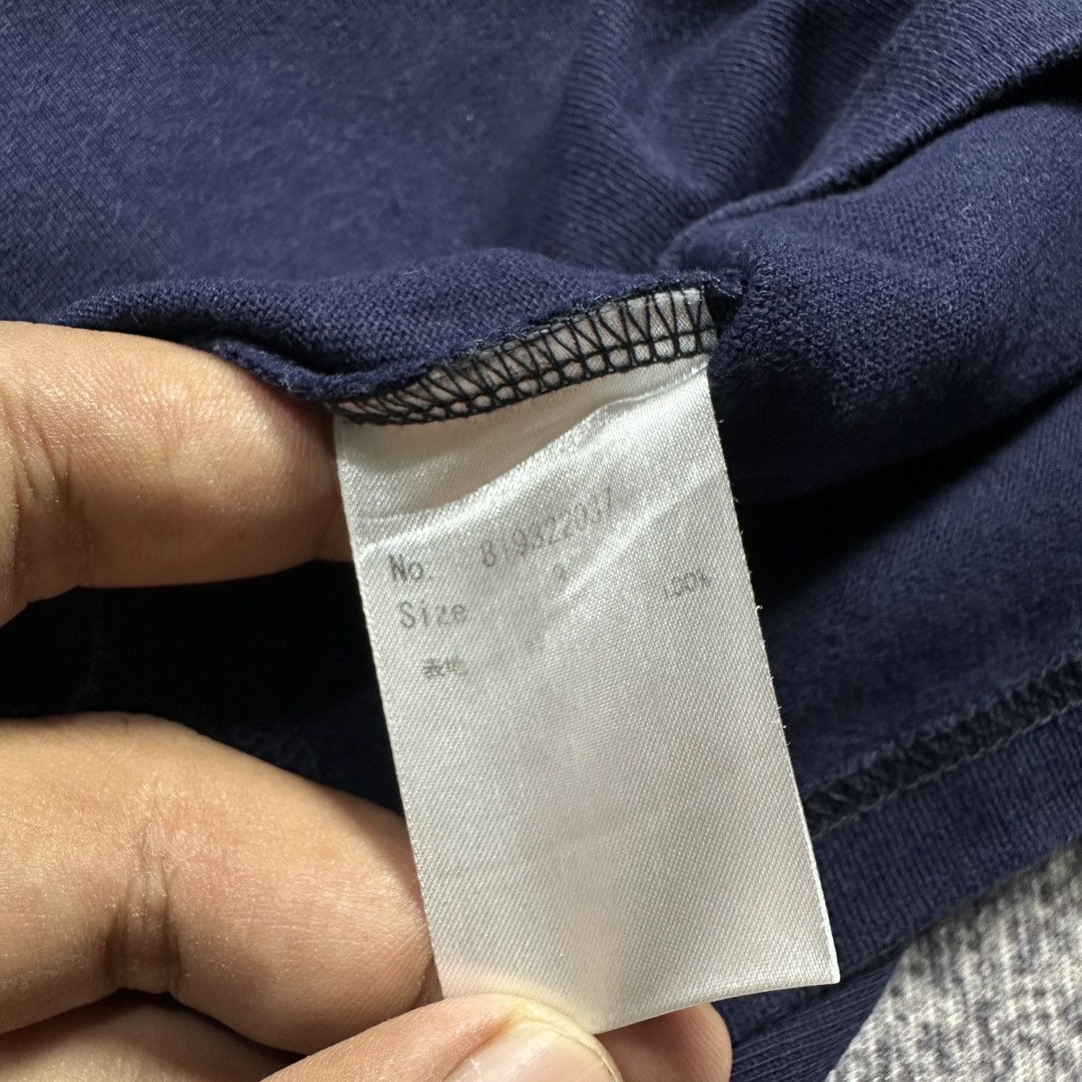 Number (N)ine Number (n)ine dark navy Size US L / EU 52-54 / 3 - 3 Thumbnail