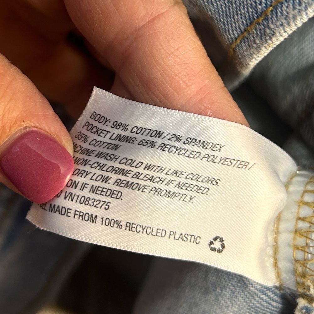 Other Universal Thread Light Wash Denim Button Front Vest Medium Size M / US 6-8 / IT 42-44 - 4 Thumbnail