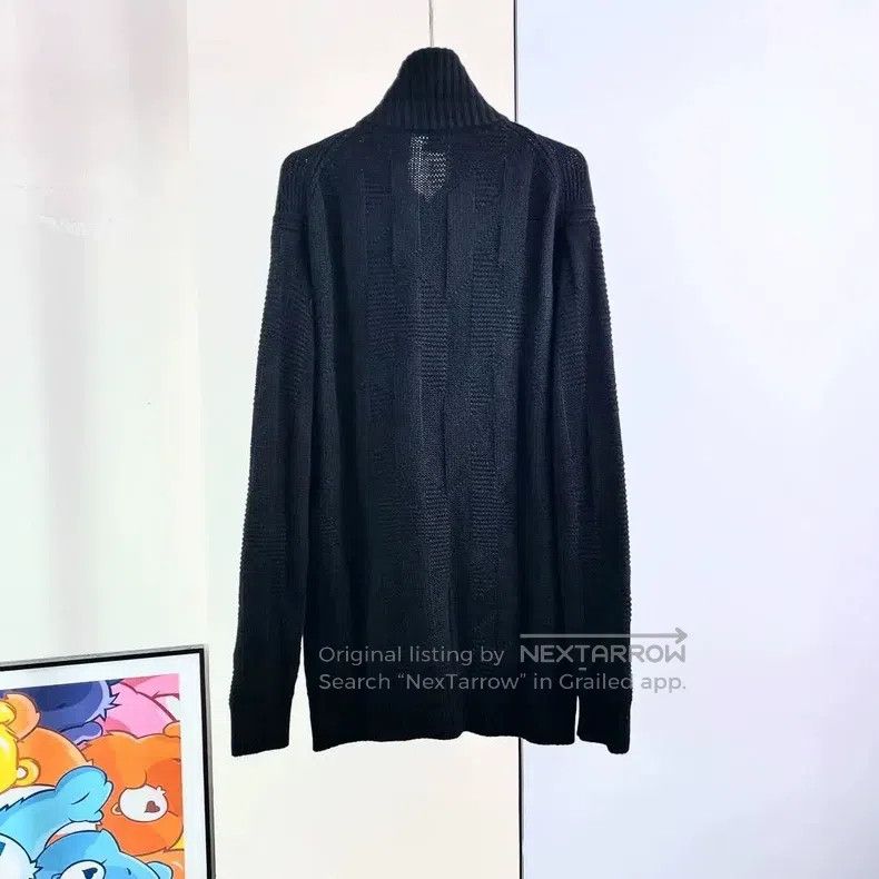 Hermes Hermes Black Wool Zip-Up Jacket Size XXS / US 00 / IT 34 - 2 Thumbnail