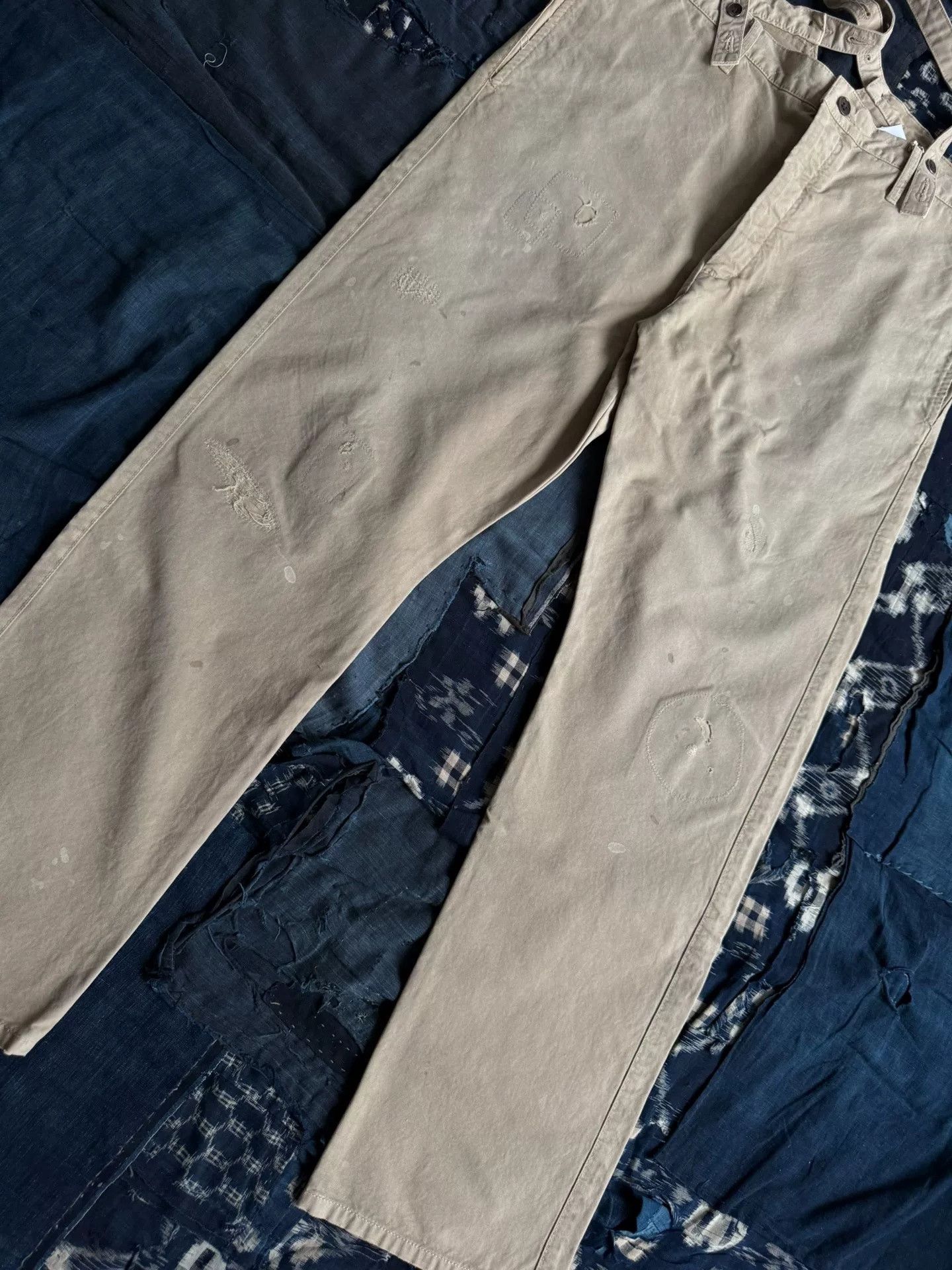 Visvim visvim 21AW Travailler Braces Pants DMGD Size US 26 / EU 42 - 5 Thumbnail