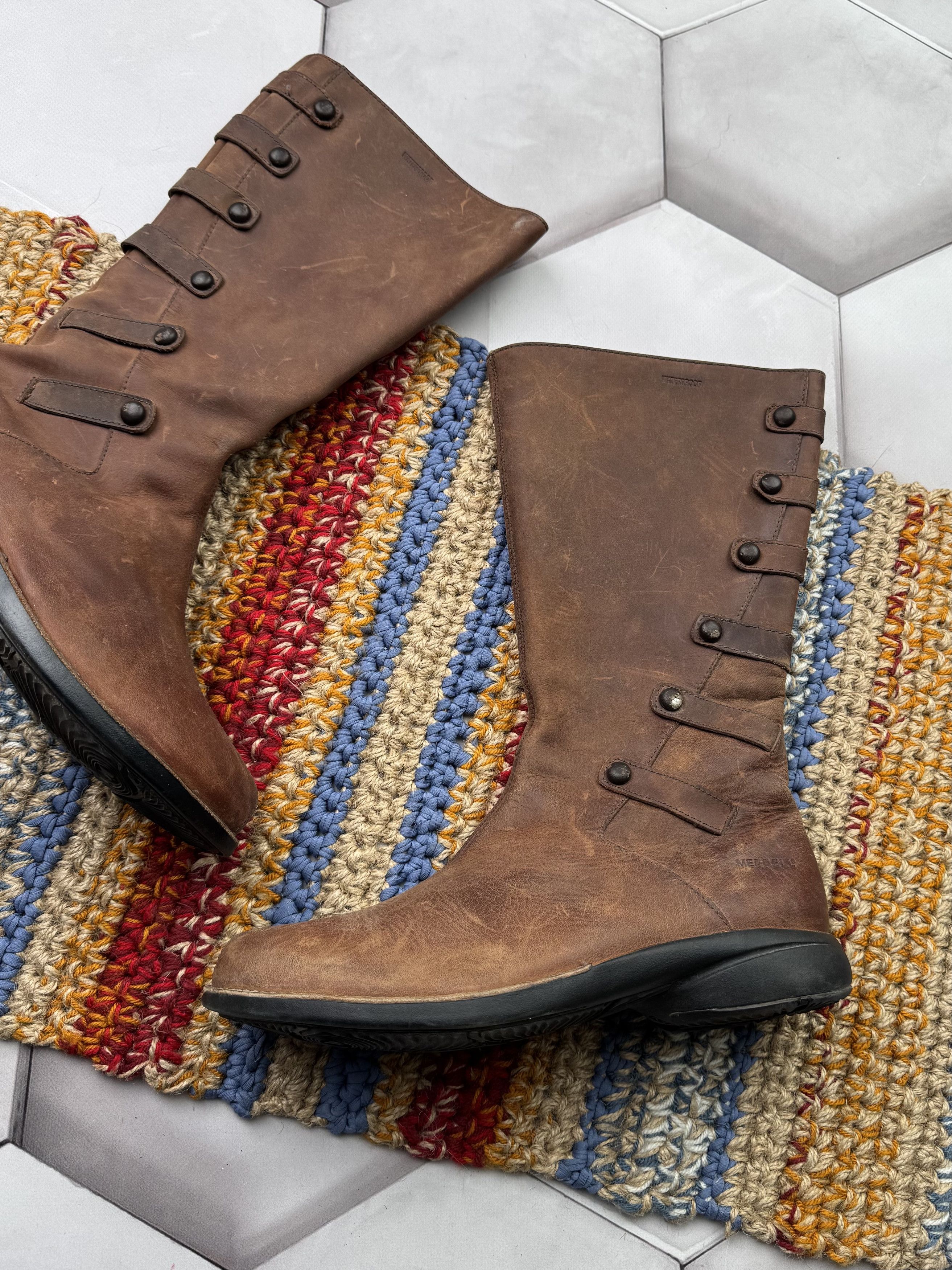 Merrell Merrell Vintage Waterproof Boots With Straps Size US 11 / IT 41 - 3 Thumbnail