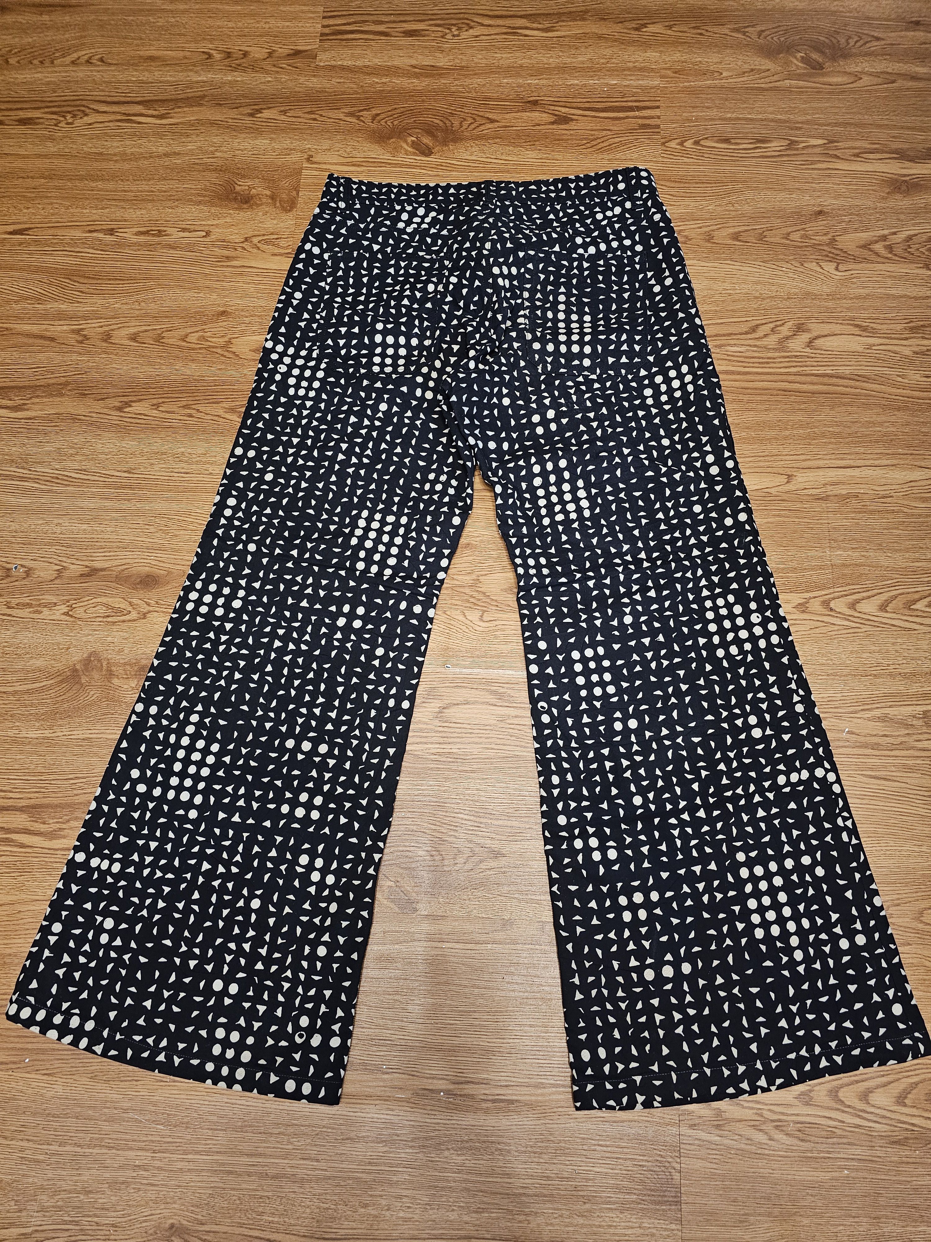 Lad Musician Lad Musician Japan Printed Baggy Pants Size US 32 / EU 48 - 3 Thumbnail