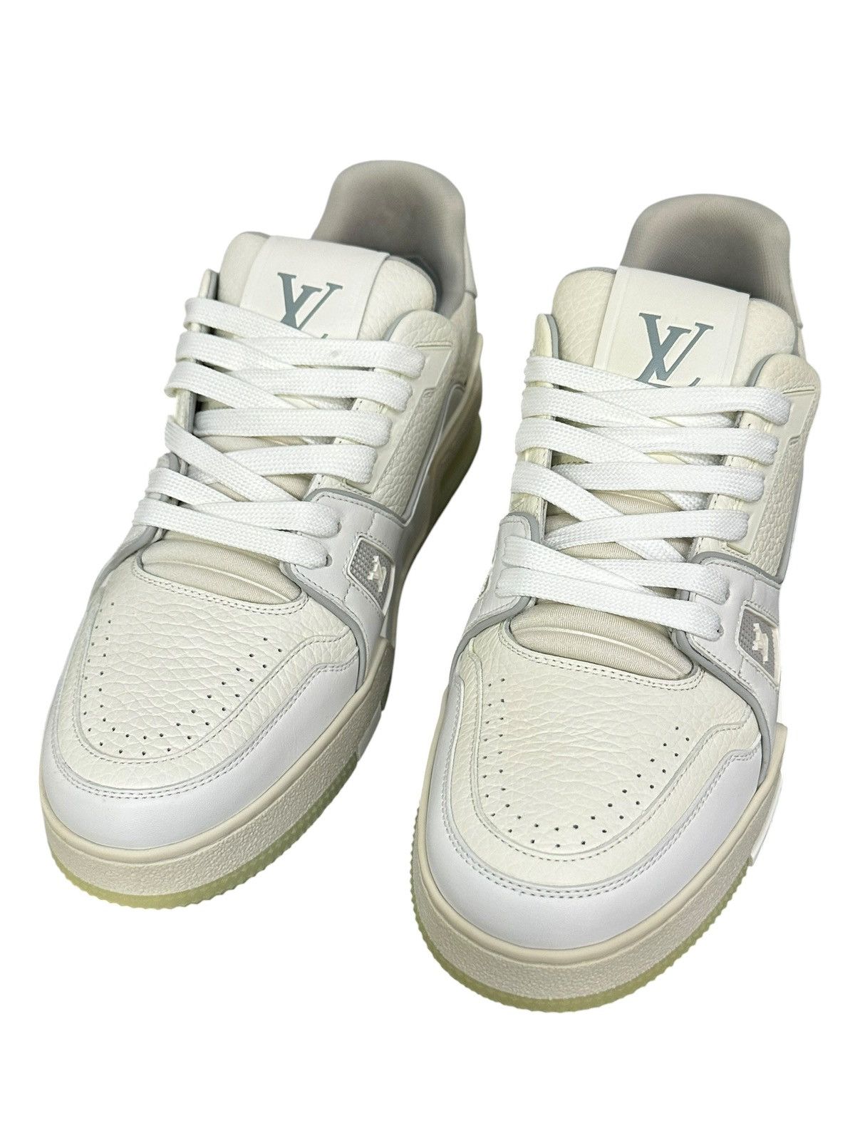 Louis Vuitton Louis Vuitton White Trainer Sneakers Size US 7.5 / EU 40-41 - 2 Thumbnail