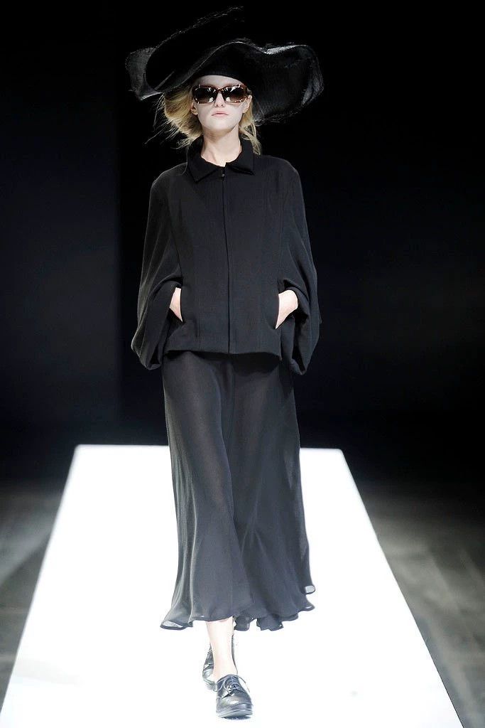 Yohji Yamamoto Yohji Yamamoto 09SS Rare Cape Size 3 43Shoulder Size L / US 10 / IT 46 - 2 Thumbnail