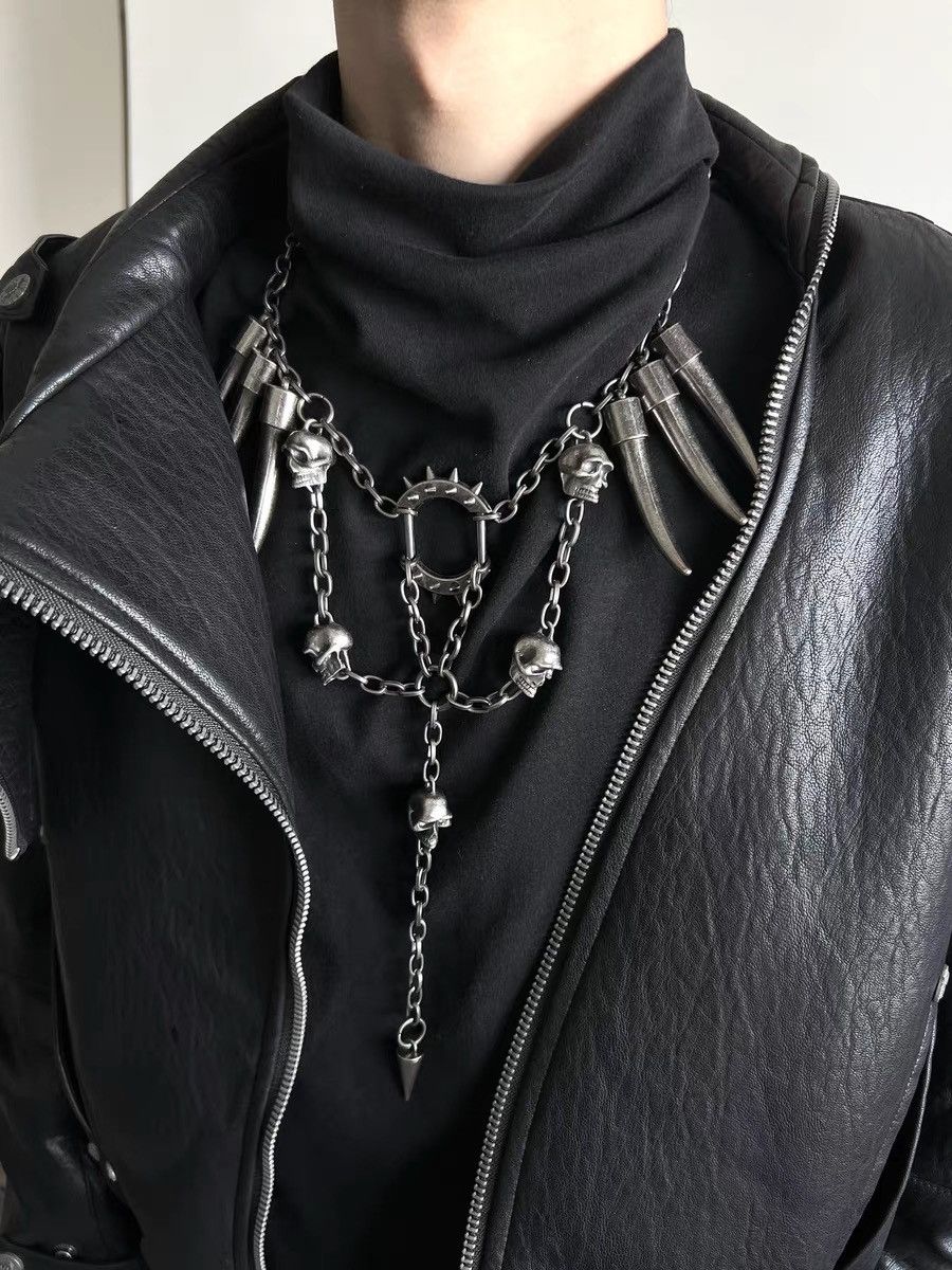 Japanese Brand × Jewelry Handmade Wasteland Punk Style Necklace Size ONE SIZE - 1 Thumbnail
