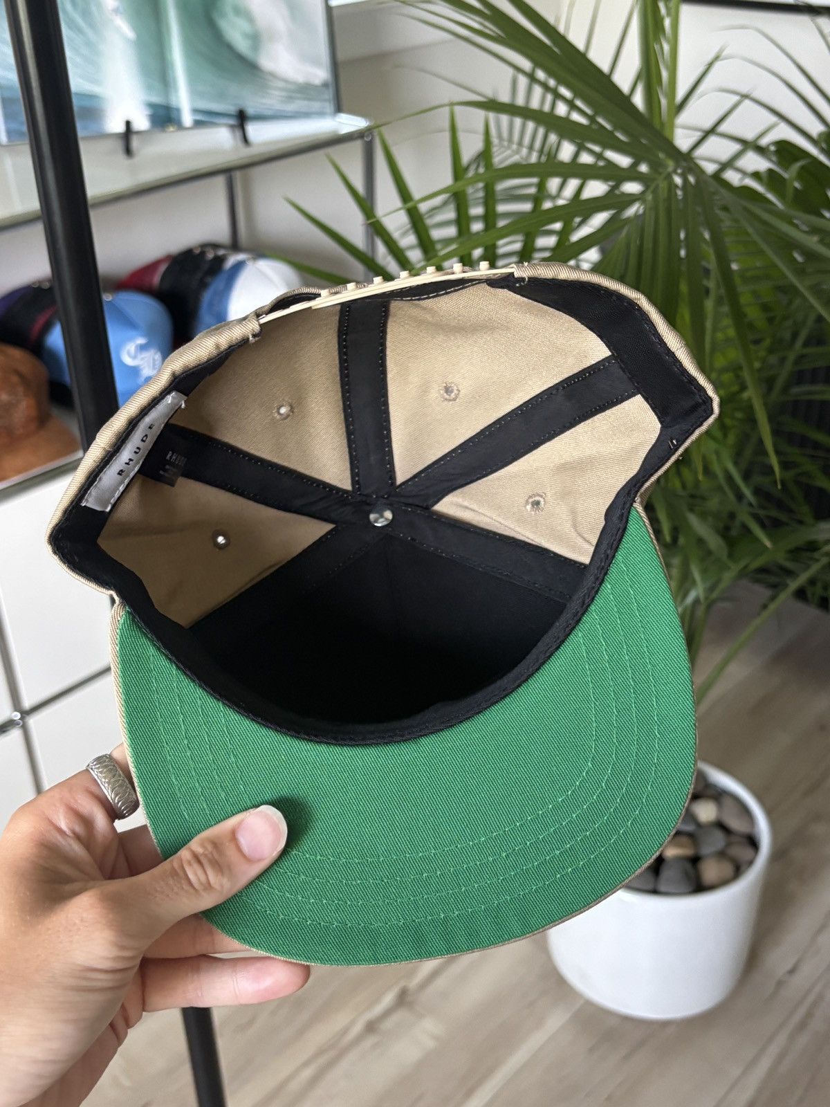 RHUDE PERFORMANCE PATCH HAT