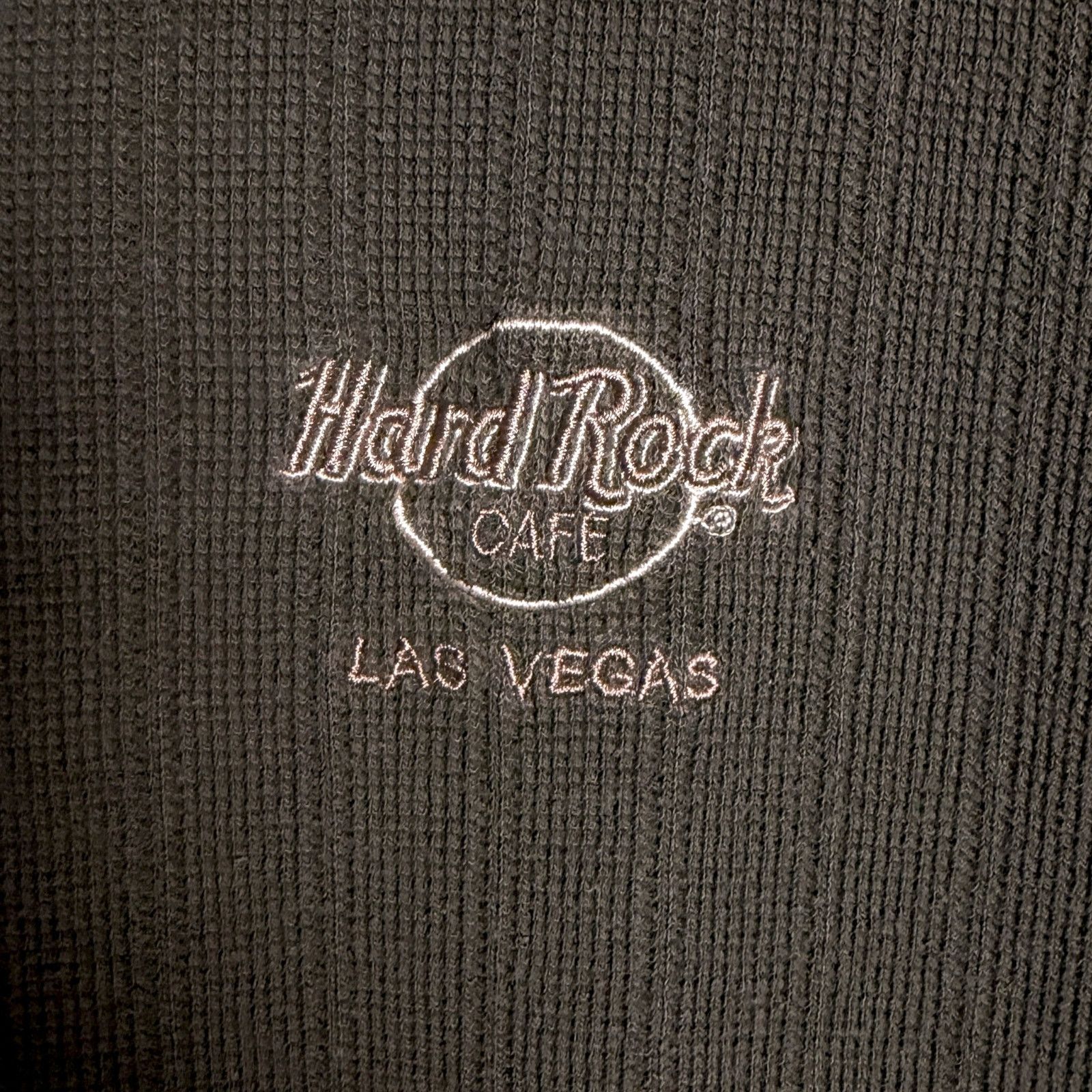 Hard Rock Cafe Vintage 90s Hard Rock Cafe Las Vegas Mens XXL LS Polo Shirt Size US XXL / EU 58 / 5 - 4 Thumbnail