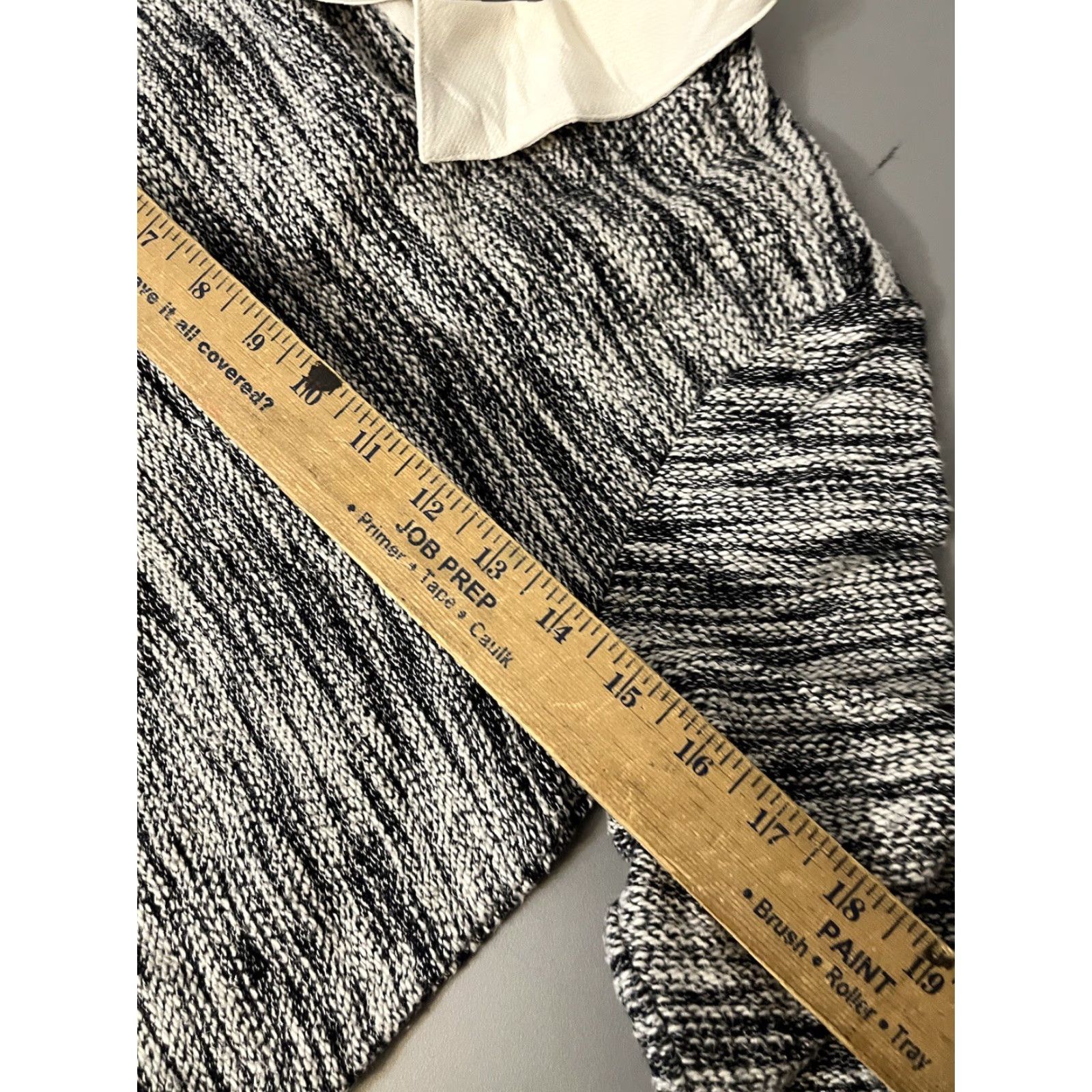 Ann Taylor Ann Taylor Blouse Shirt S Small Gray 3/4 Sleeve Cotton Blend Collared Long Sleeve Ladies Womens Vintage No (adjust to rules) Size S / US 4 / IT 40 - 5 Thumbnail