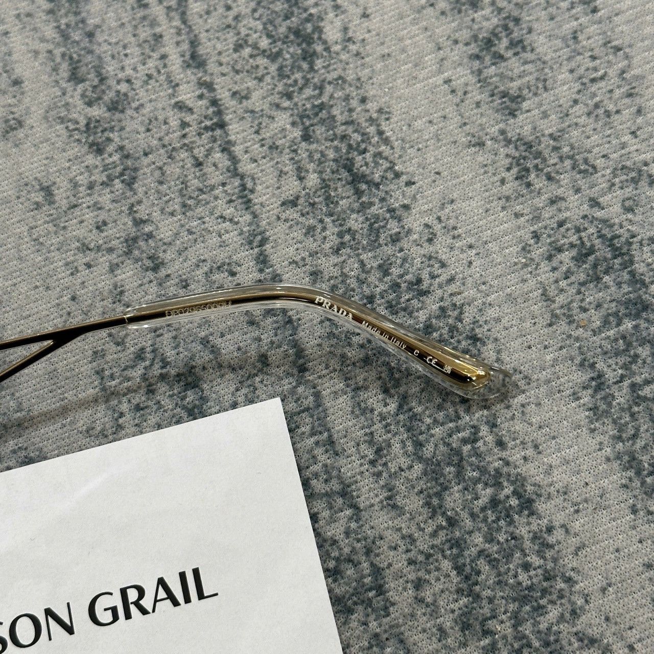 Prada PRADA 0PR 52ZV ZVN1O1 EYEGLASSES Size ONE SIZE - 8 Thumbnail