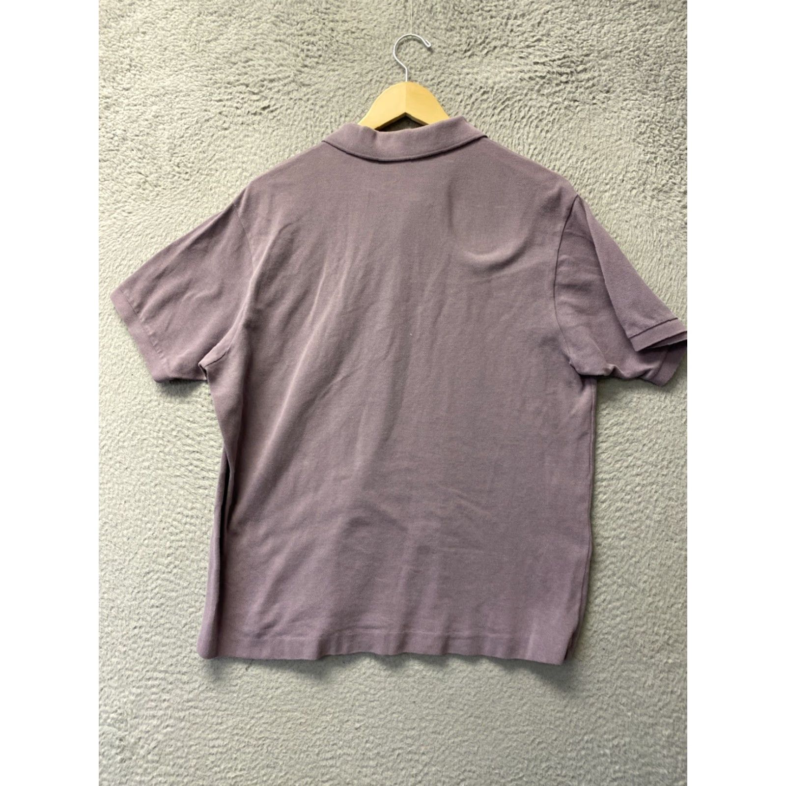 Lacoste LACOSTE Polo Shirt Mens XL Short Sleeve Lavender Cotton Logo Embroidered Casual Golf Tennis Size US XL / EU 56 / 4 - 7 Thumbnail