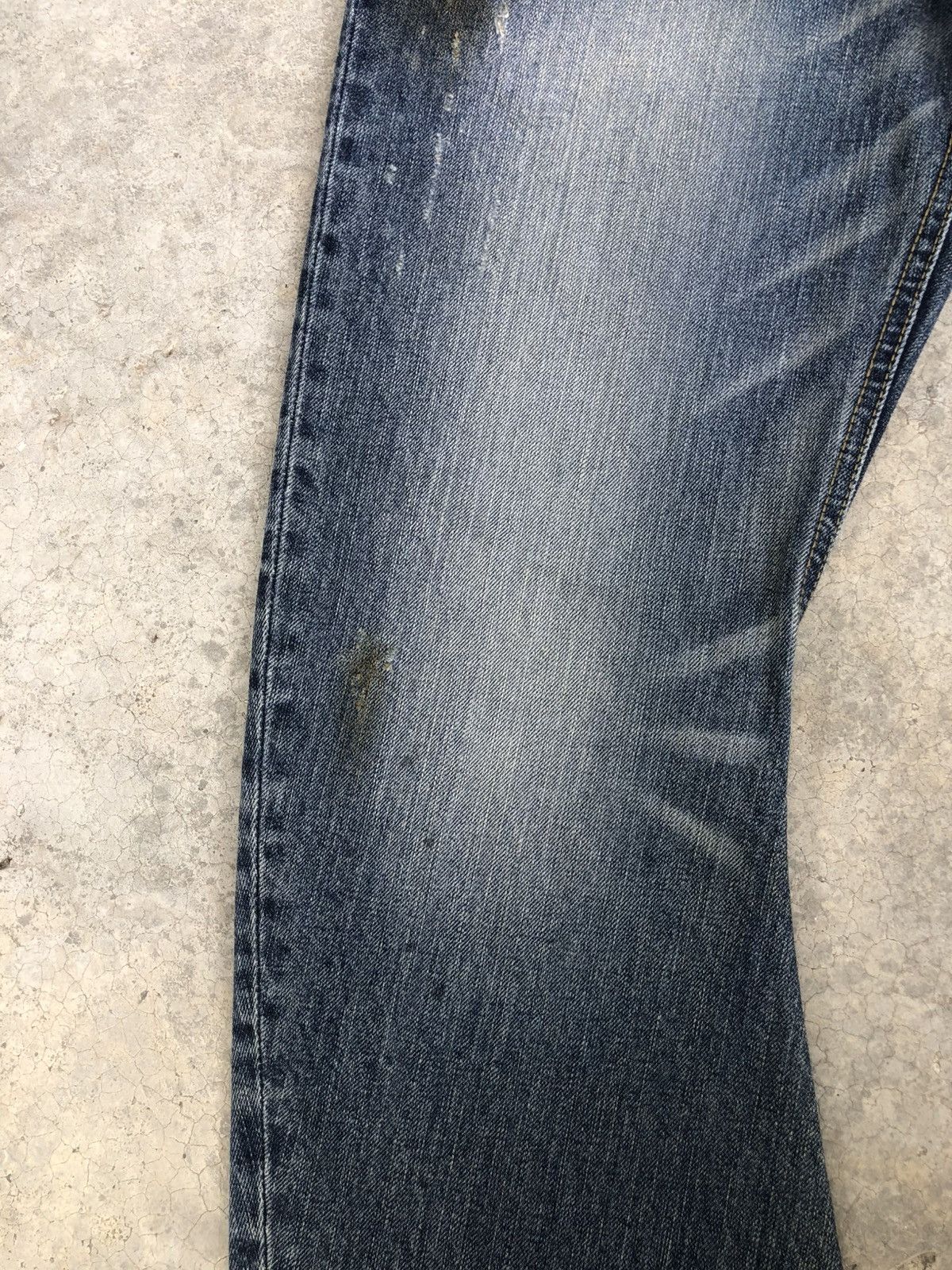If Six Was Nine Of The Neige Flared Jeans Distressed Jeans J Cut Size US 31 - 8 Thumbnail