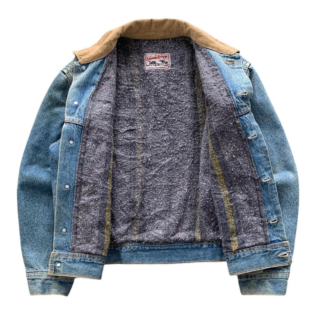Lee × Vintage 1970s Lee Storm Riders Blanket Lined Denim Jacket Size US L / EU 52-54 / 3 - 2 Thumbnail