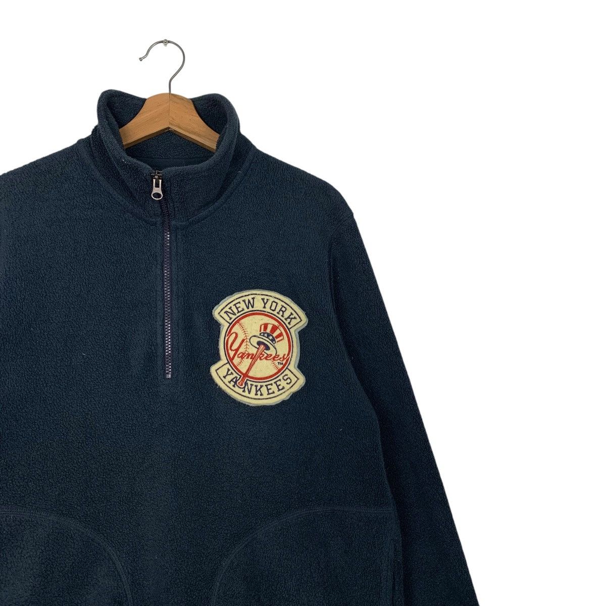 New York Yankees MLB New York Yankees Turtleneck Half Zip Fleece #2525-C114 Size US XL / EU 56 / 4 - 5 Thumbnail
