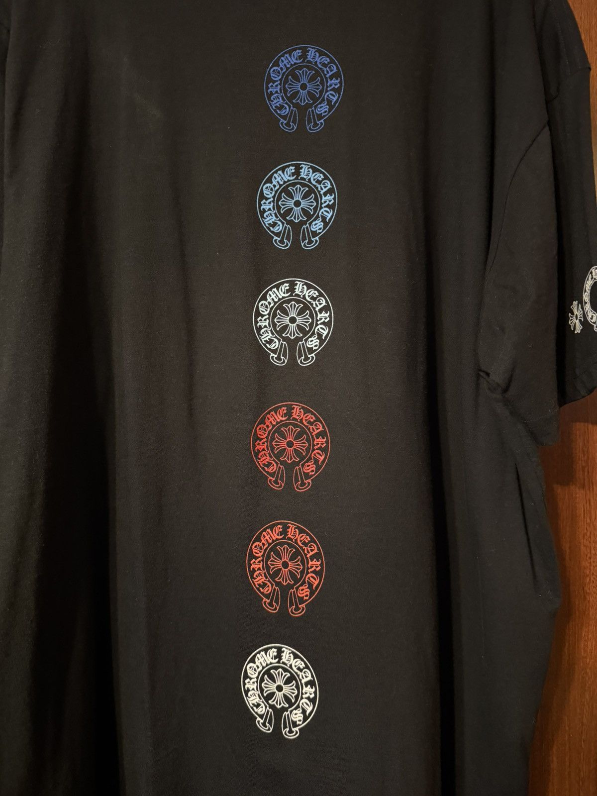 Chrome Hearts Chrome Hearts Multicolor Horseshoe T-Shirt Size US XL / EU 56 / 4 - 7 Thumbnail