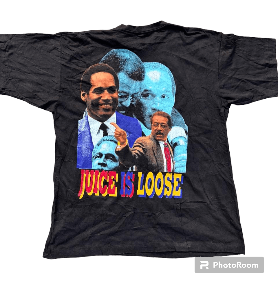 Vintage Rare original Vintage 1995 OJ Simpson JUICE IS LOOSE, TOP | Grailed