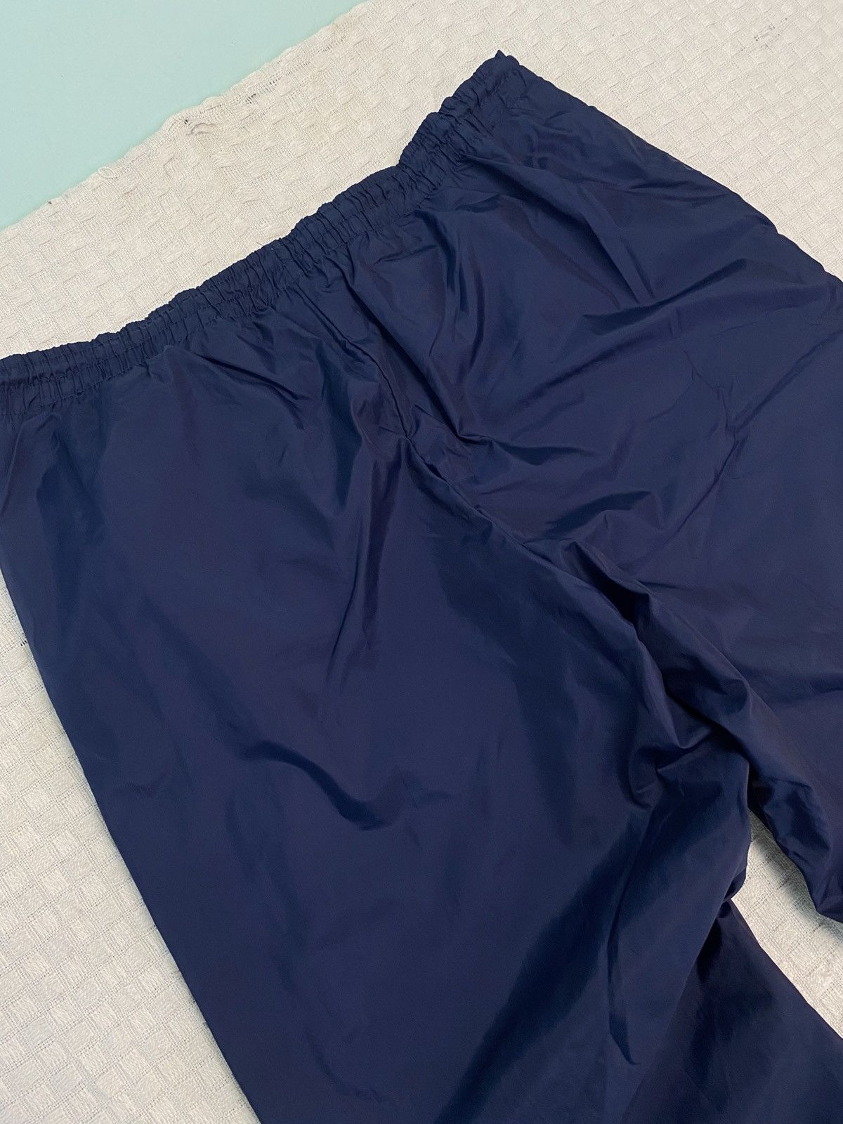 Billie Eilish × Nike 💥 VINTAGE NIKE 90S BAGGY WIDE LEG SWOOSH TRACK PANTS Y2K Size US 28 / EU 44 - 9 Thumbnail