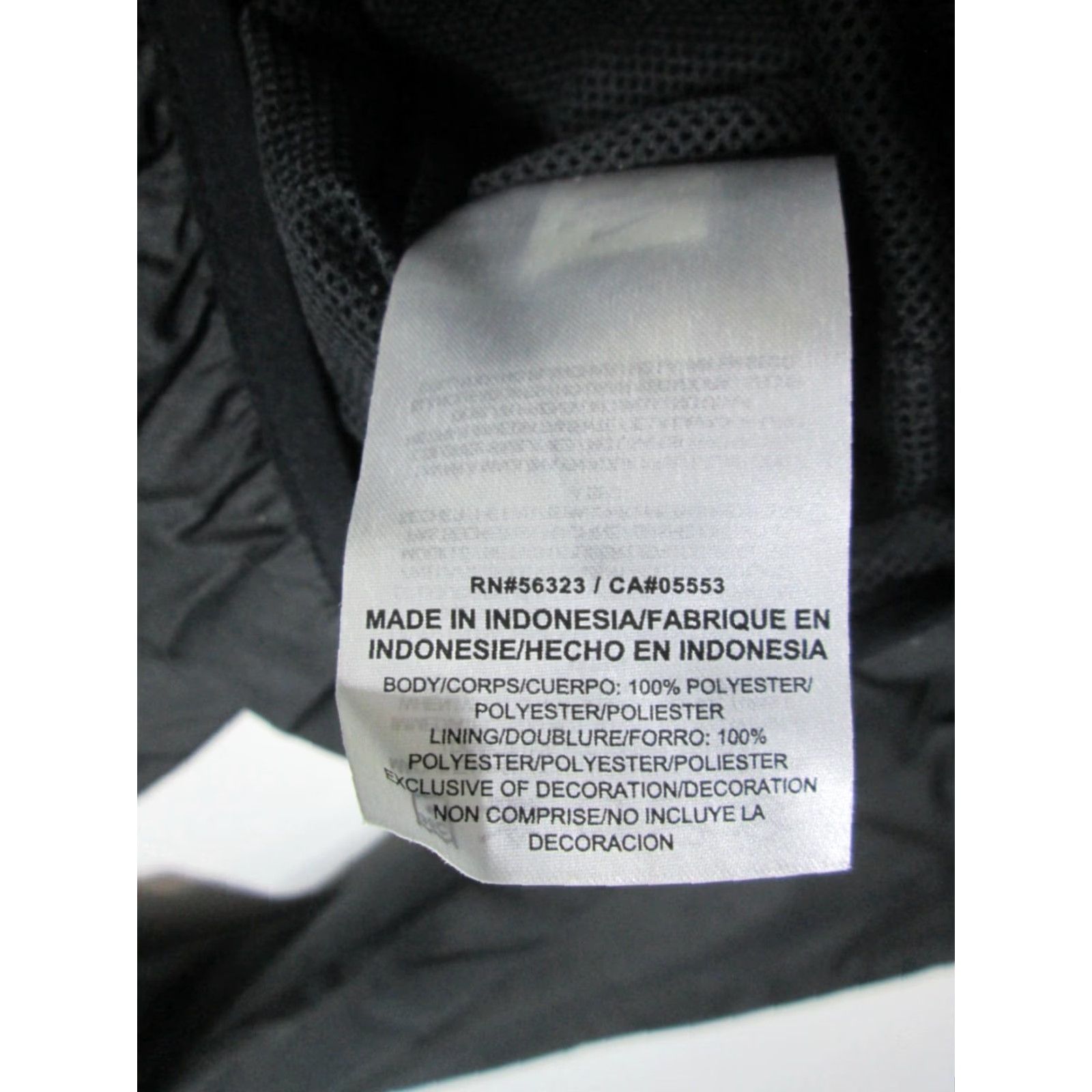 Nike Nike Womens Windbreaker Jacket S Black Storm-Fit Active Outerwear Size S / US 4 / IT 40 - 6 Thumbnail