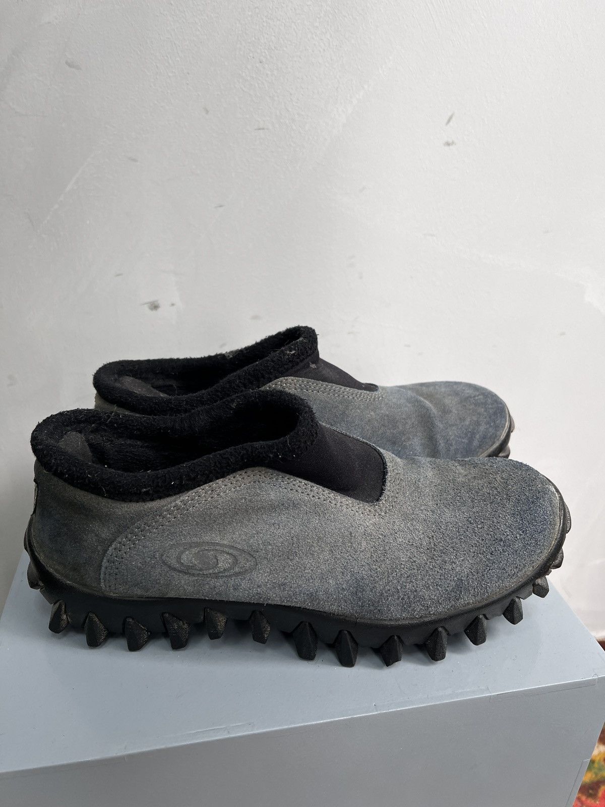 Salomon × Vintage 90s Vintage Salomon Shoes Snow Clogs Rubber Sole Mule Size US 7.5 / EU 40-41 - 7 Thumbnail